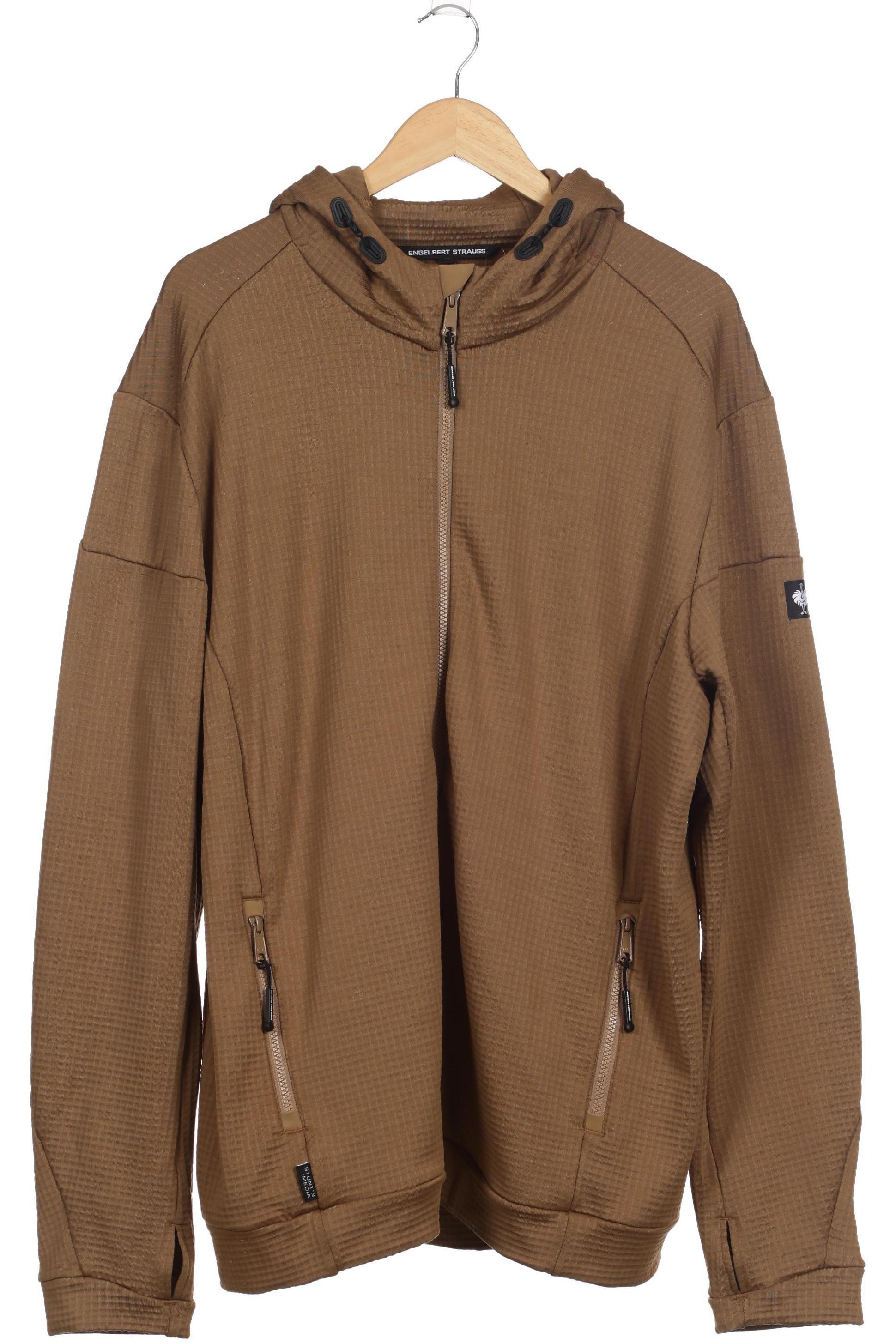 

engelbert strauss Herren Kapuzenpullover, braun, Gr.