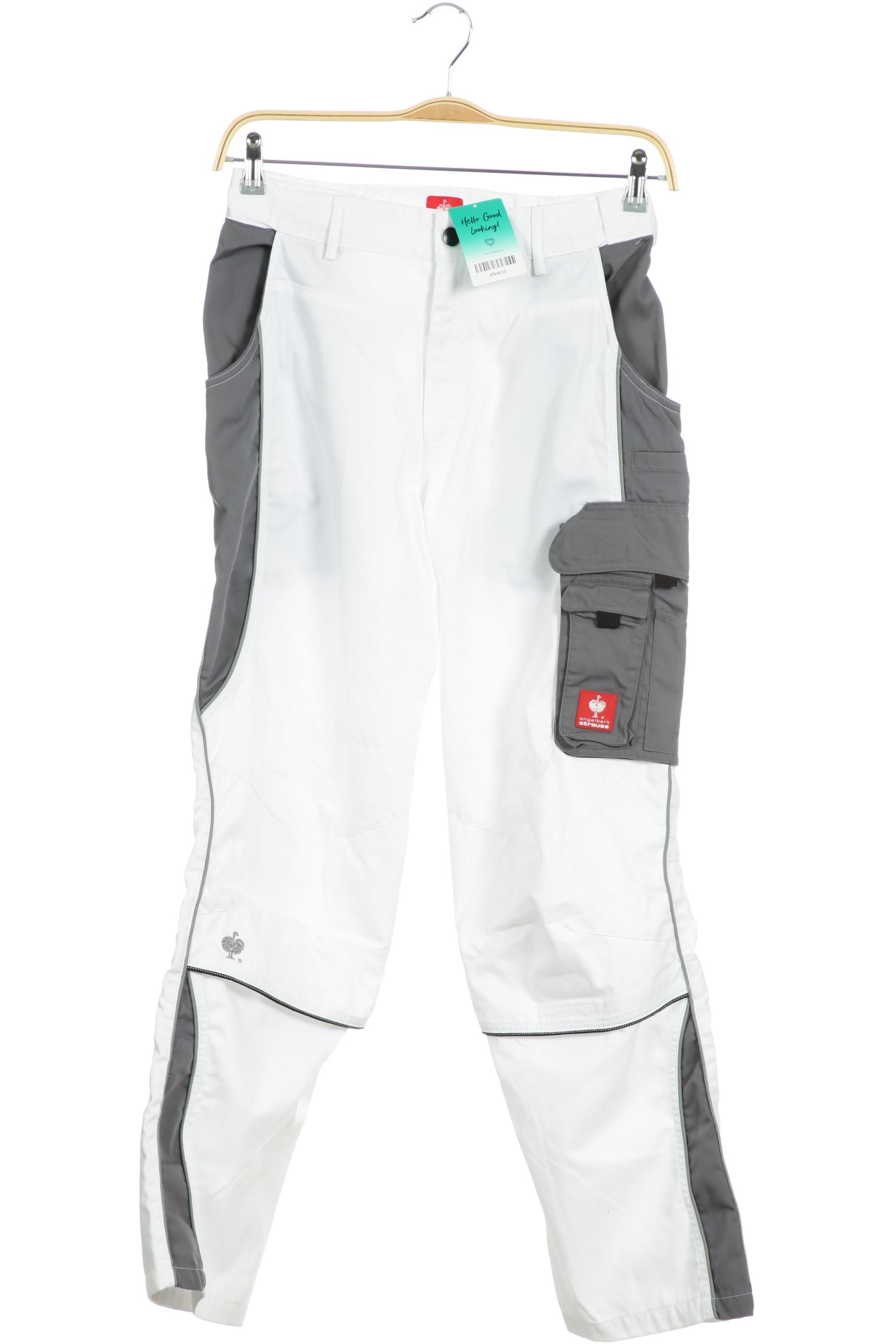 Thumbnail - engelbert strauss Herren Stoffhose, weiß, Gr. 48