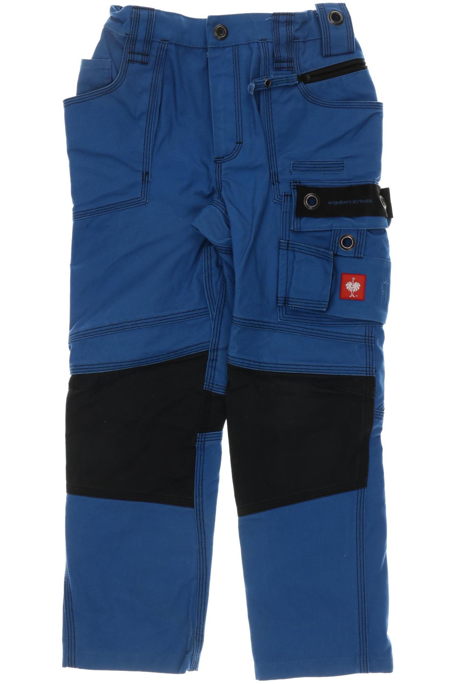 

engelbert strauss Jungen Stoffhose, blau, Gr. 134