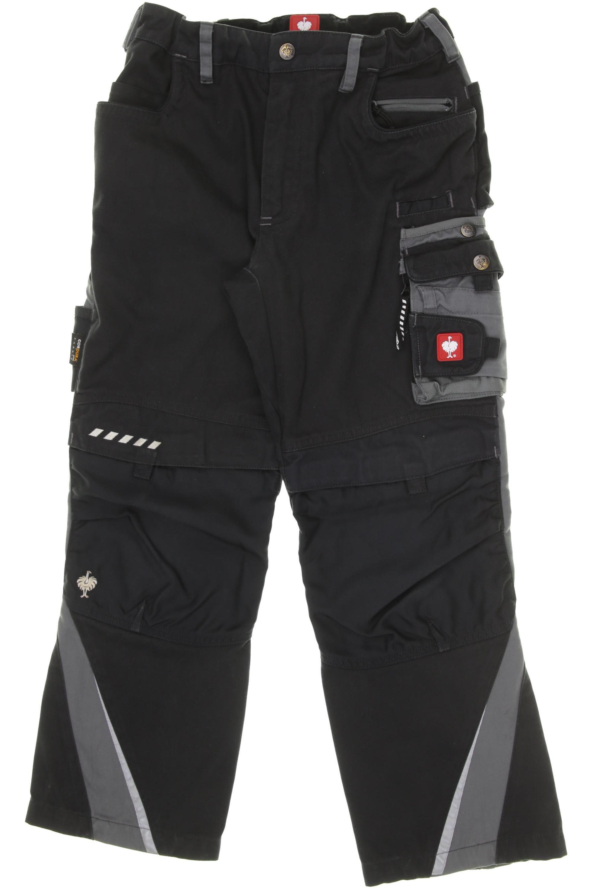 

engelbert strauss Jungen Stoffhose, schwarz, Gr. 134