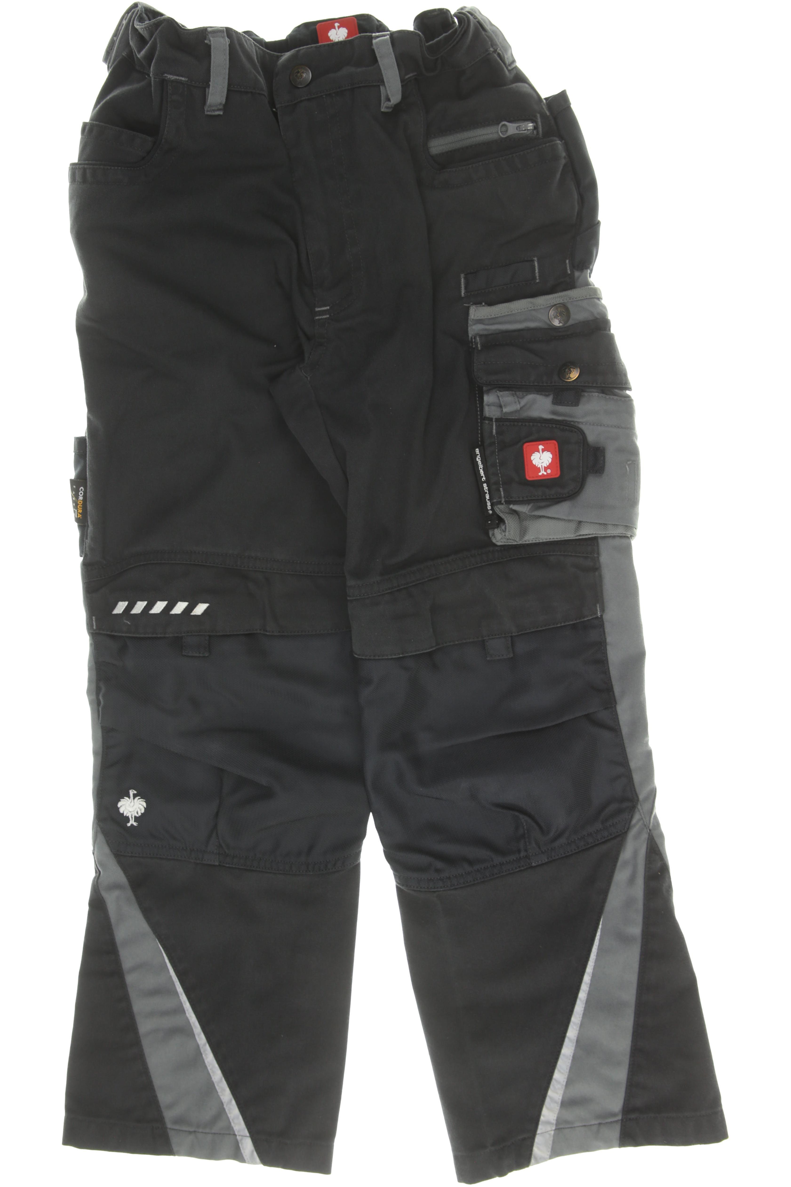 

engelbert strauss Jungen Stoffhose, schwarz, Gr. 134