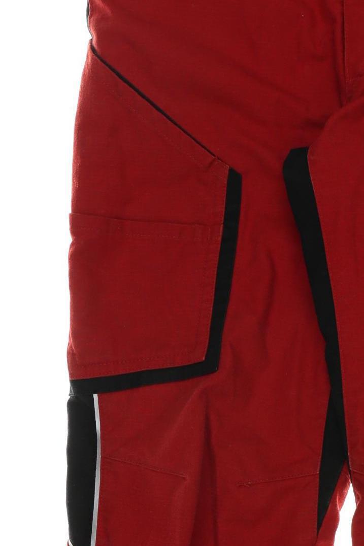 Thumbnail - engelbert strauss Jungen Stoffhose, rot, Gr. 158