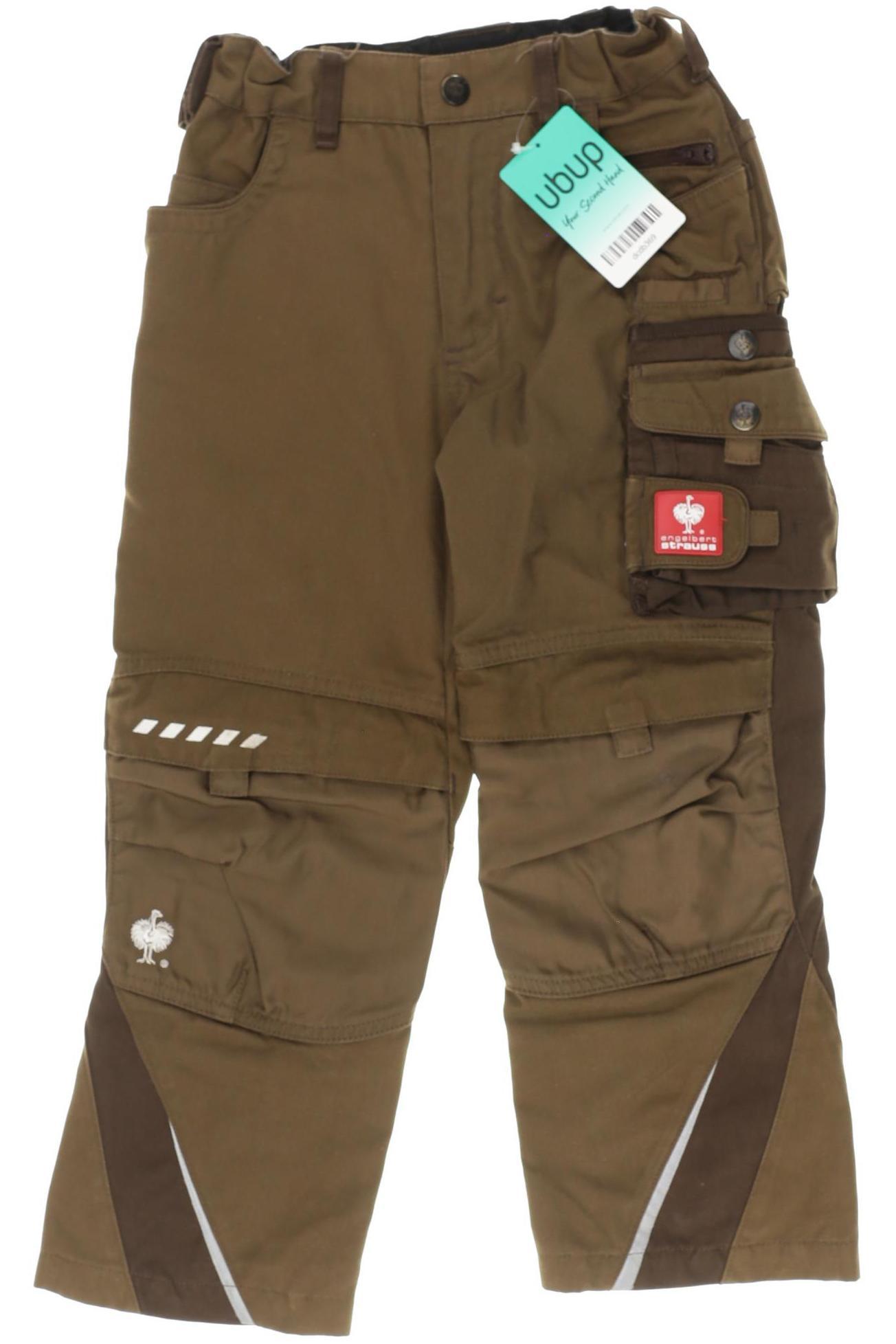 

engelbert strauss Jungen Stoffhose, braun, Gr. 110