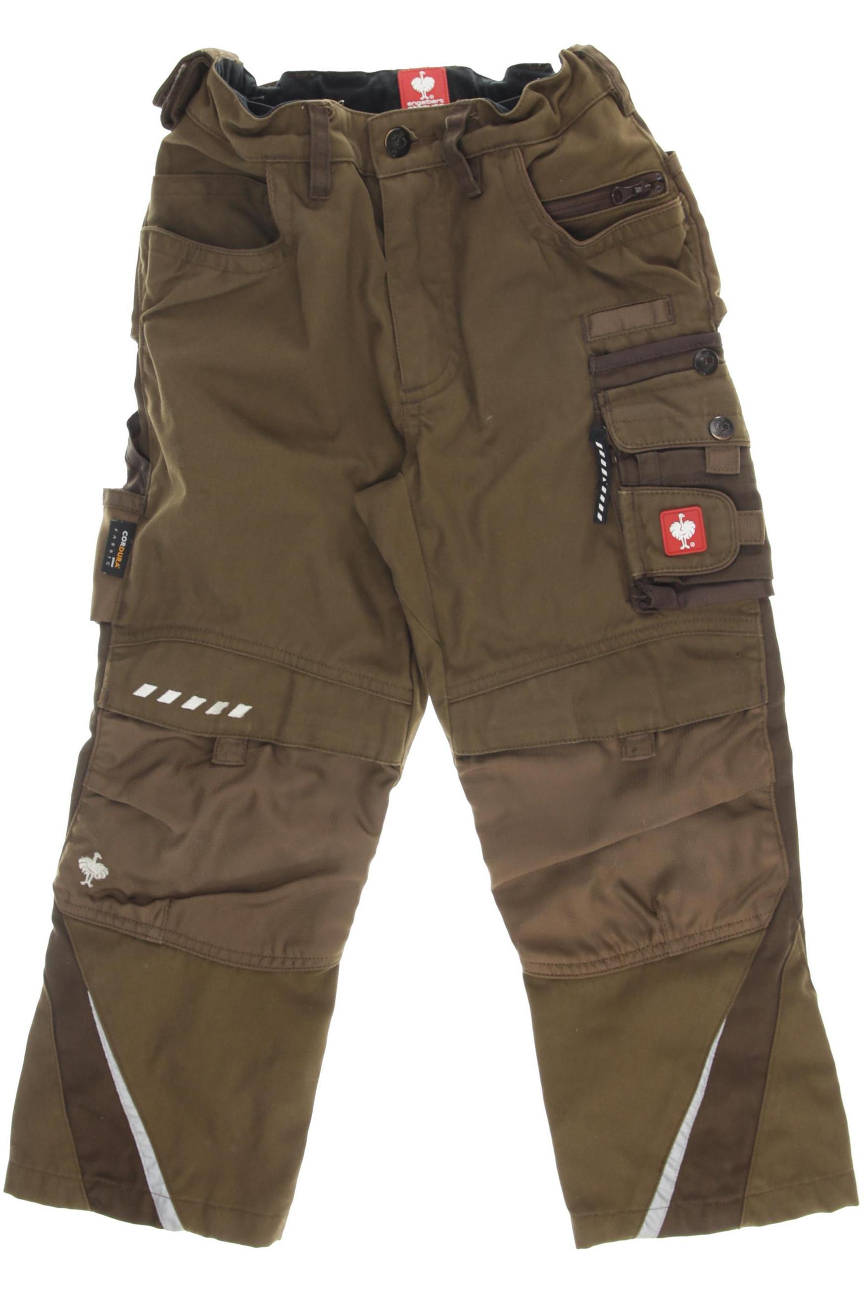 

engelbert strauss Jungen Stoffhose, braun, Gr. 110