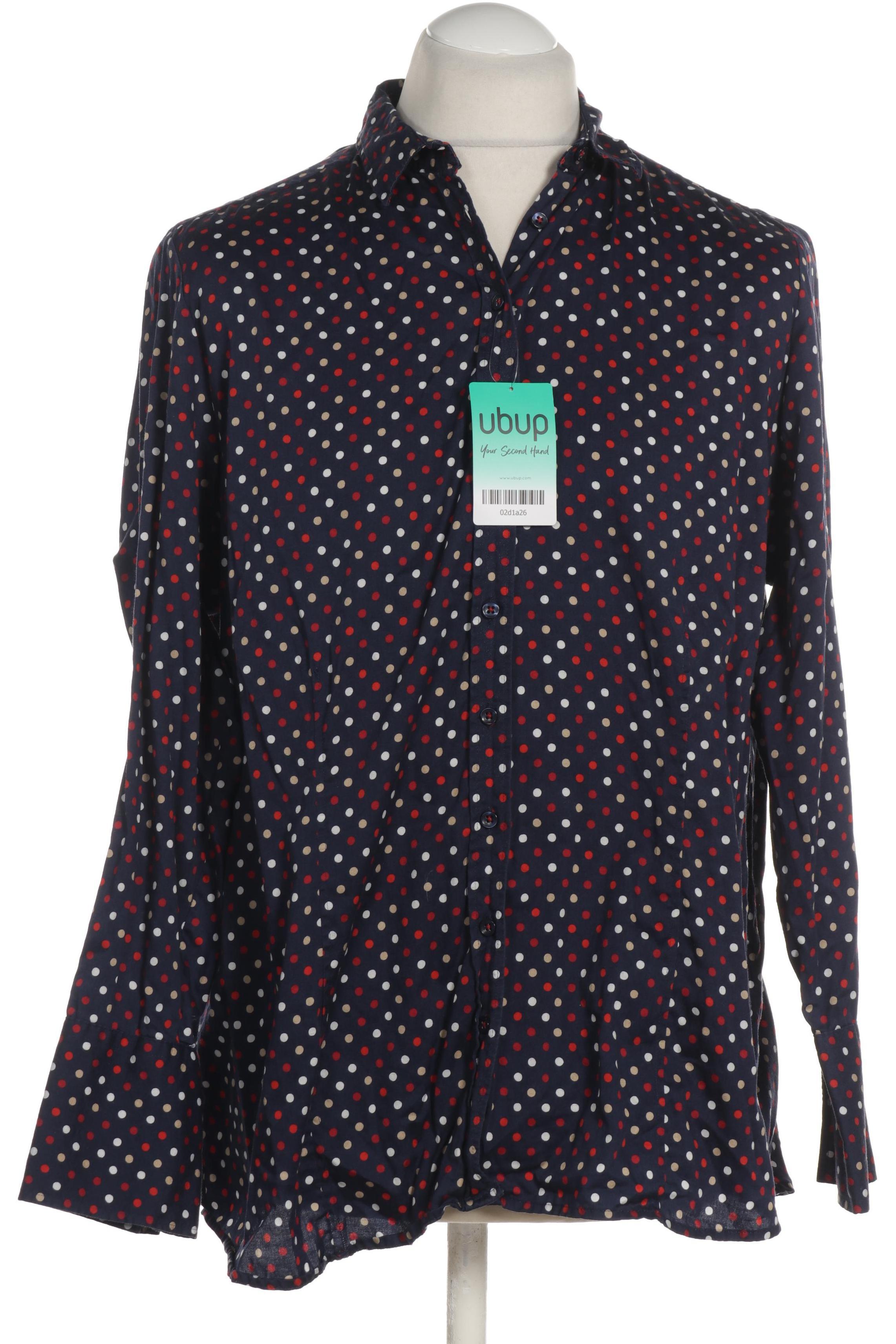 

eterna Damen Bluse, blau, Gr. 48