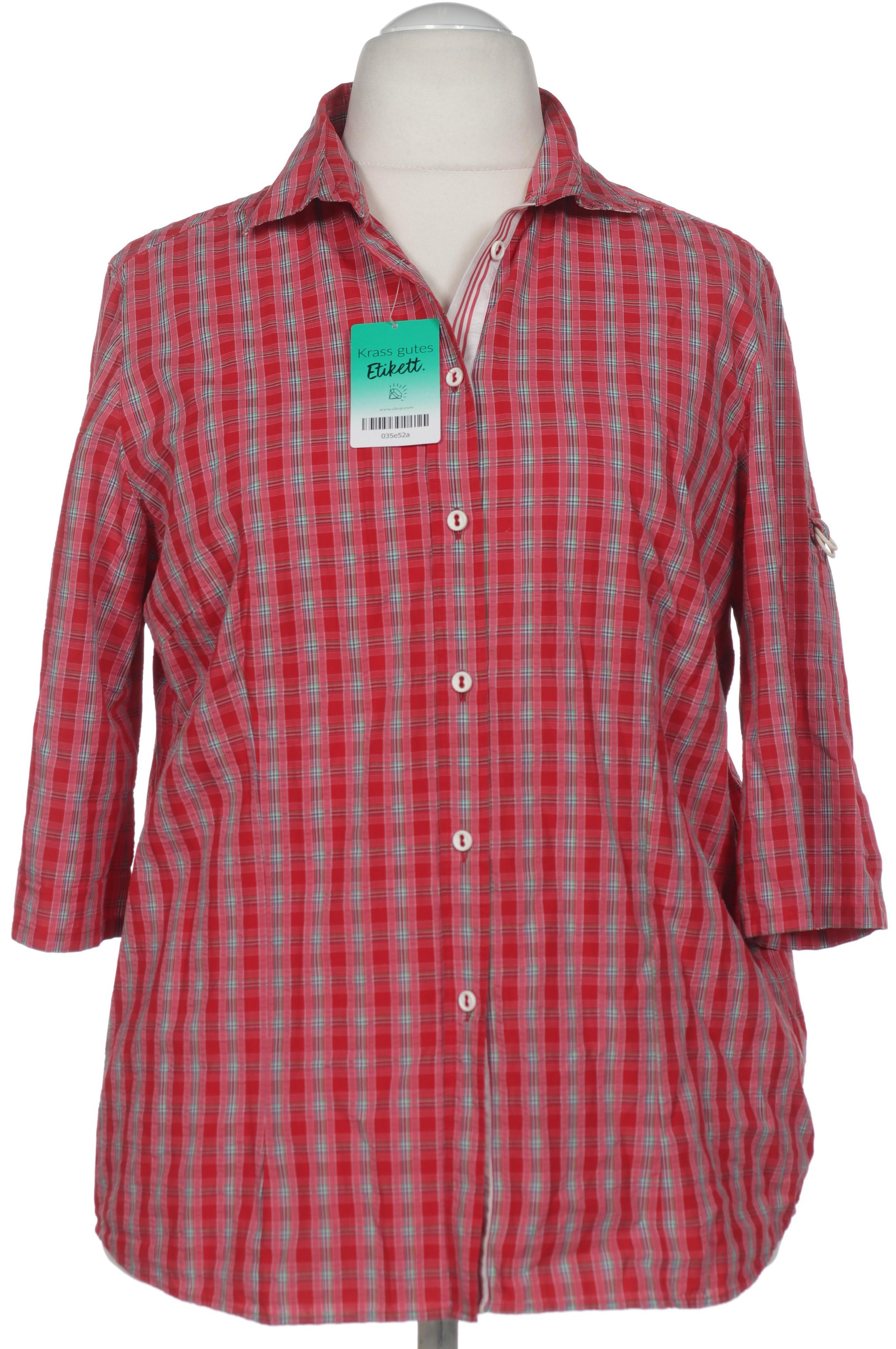 

eterna Damen Bluse, rot, Gr. 46