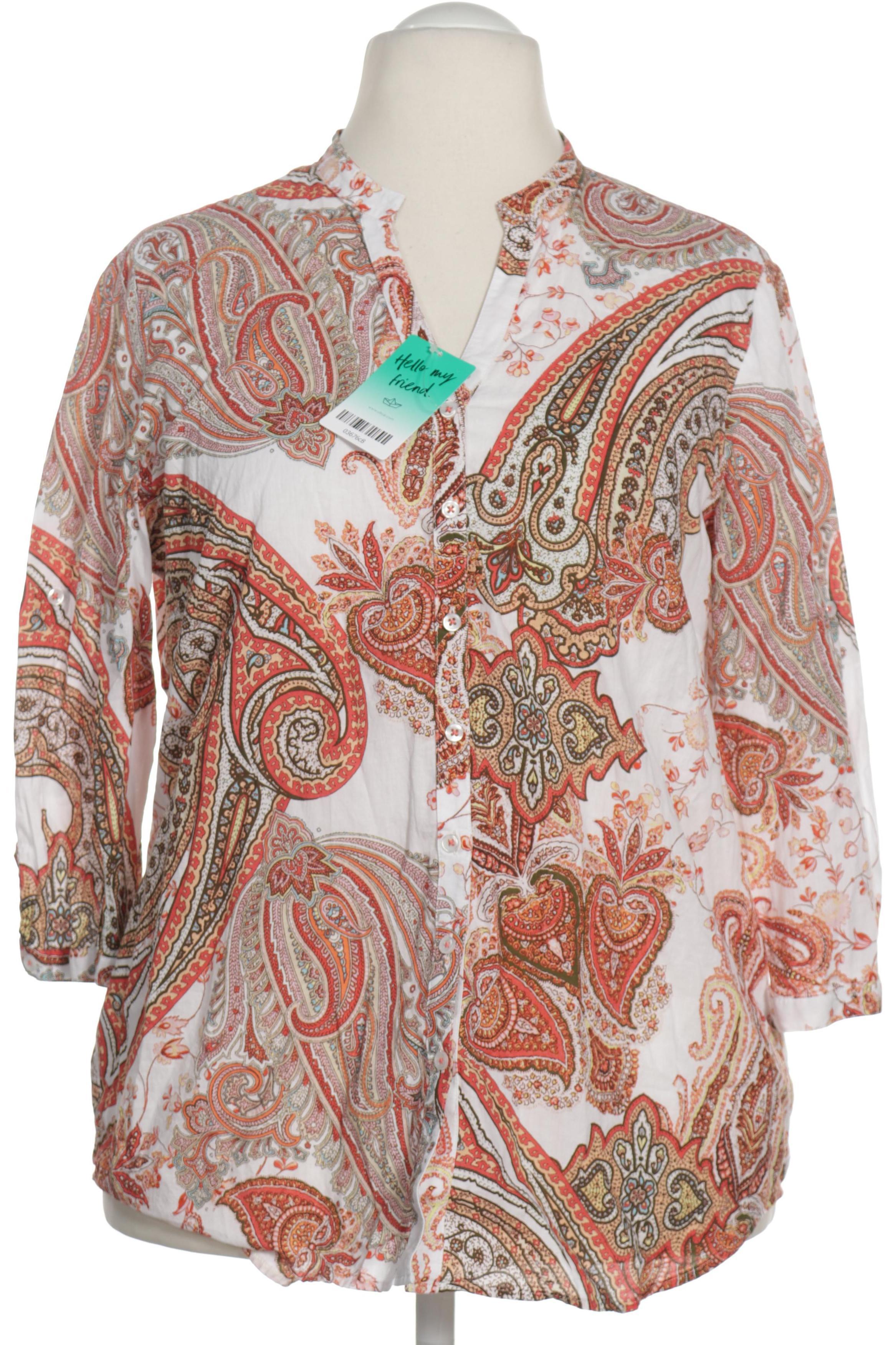 

eterna Damen Bluse, rot, Gr. 46