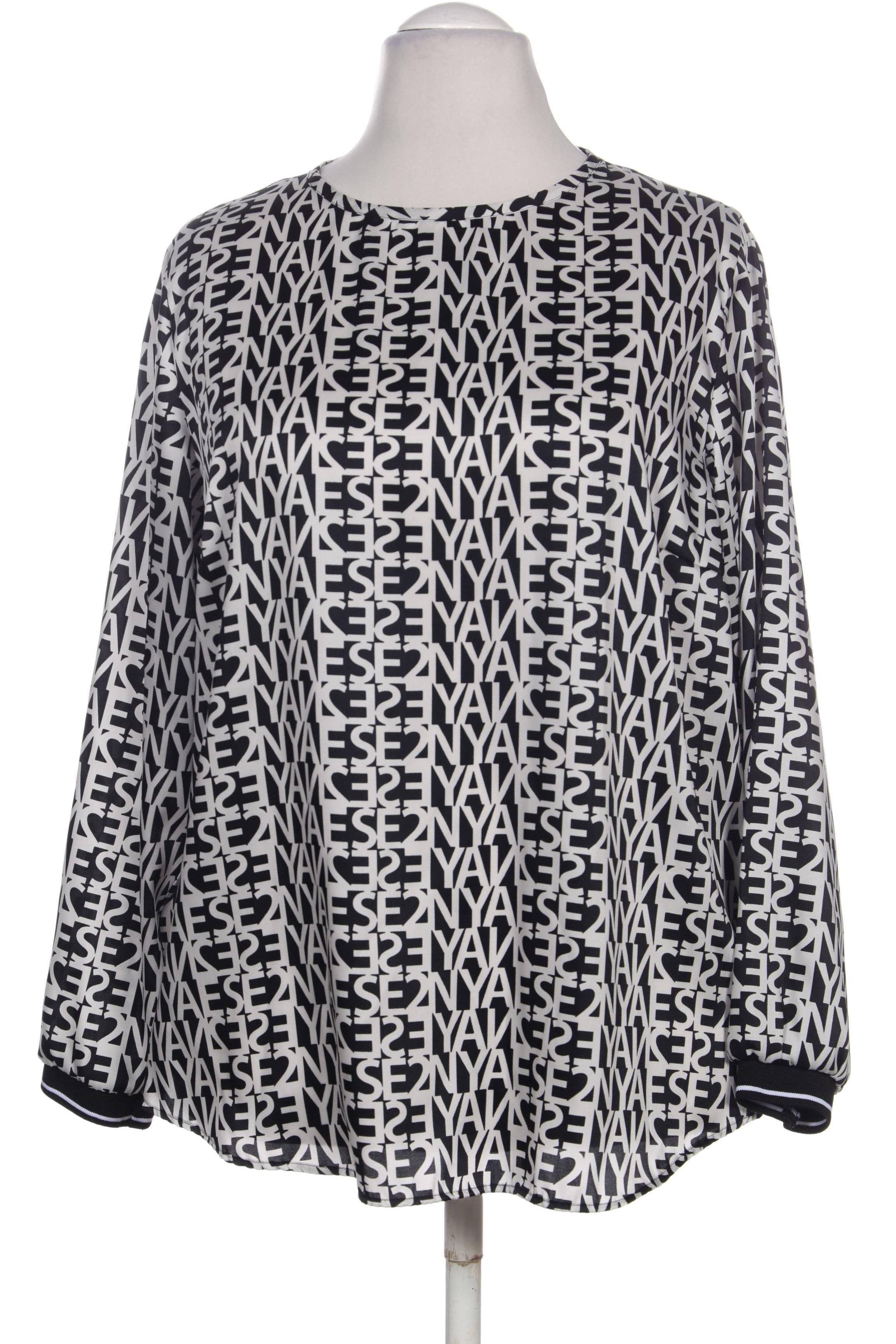 

eterna Damen Bluse, schwarz, Gr. 46