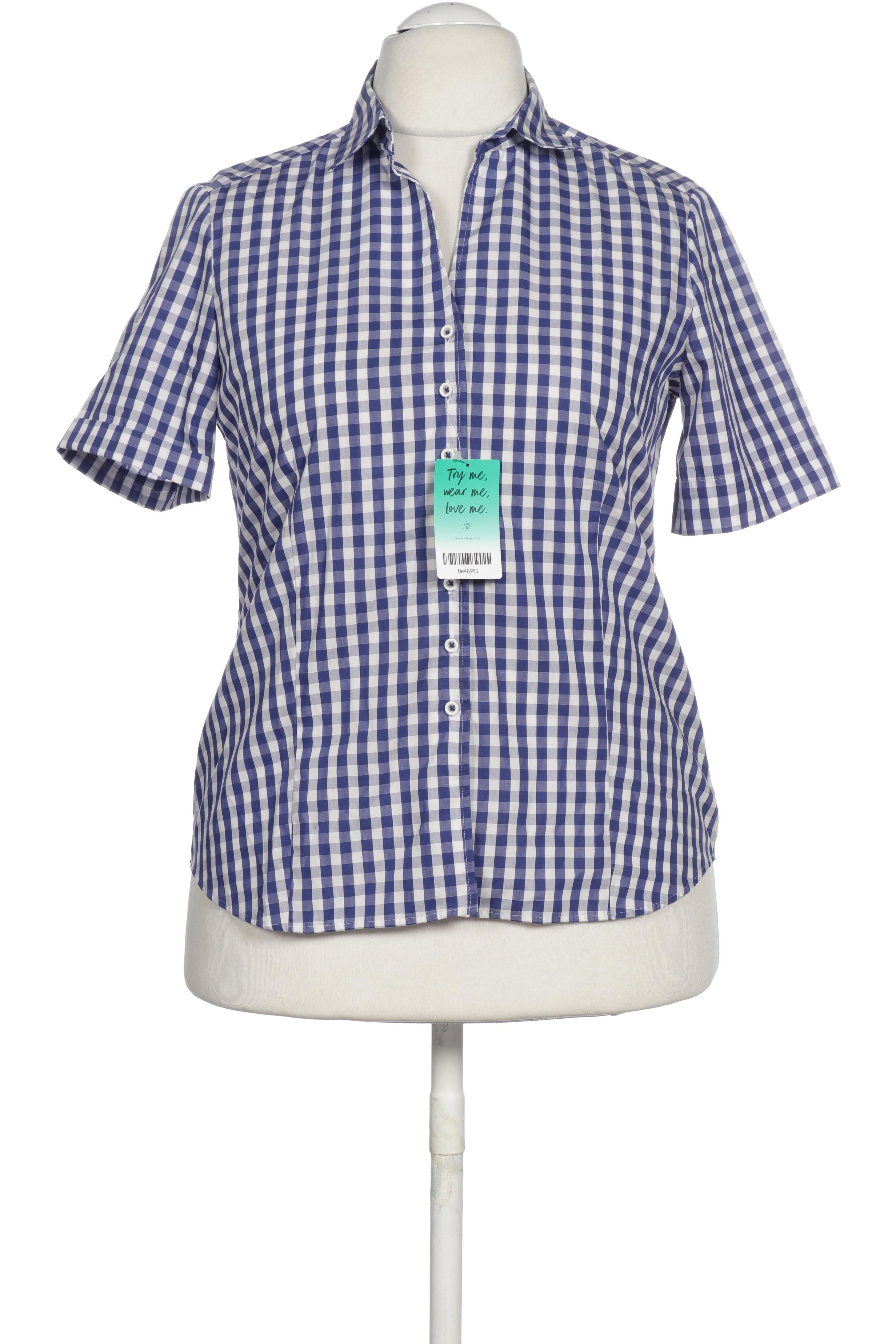 

eterna Damen Bluse, blau, Gr. 42
