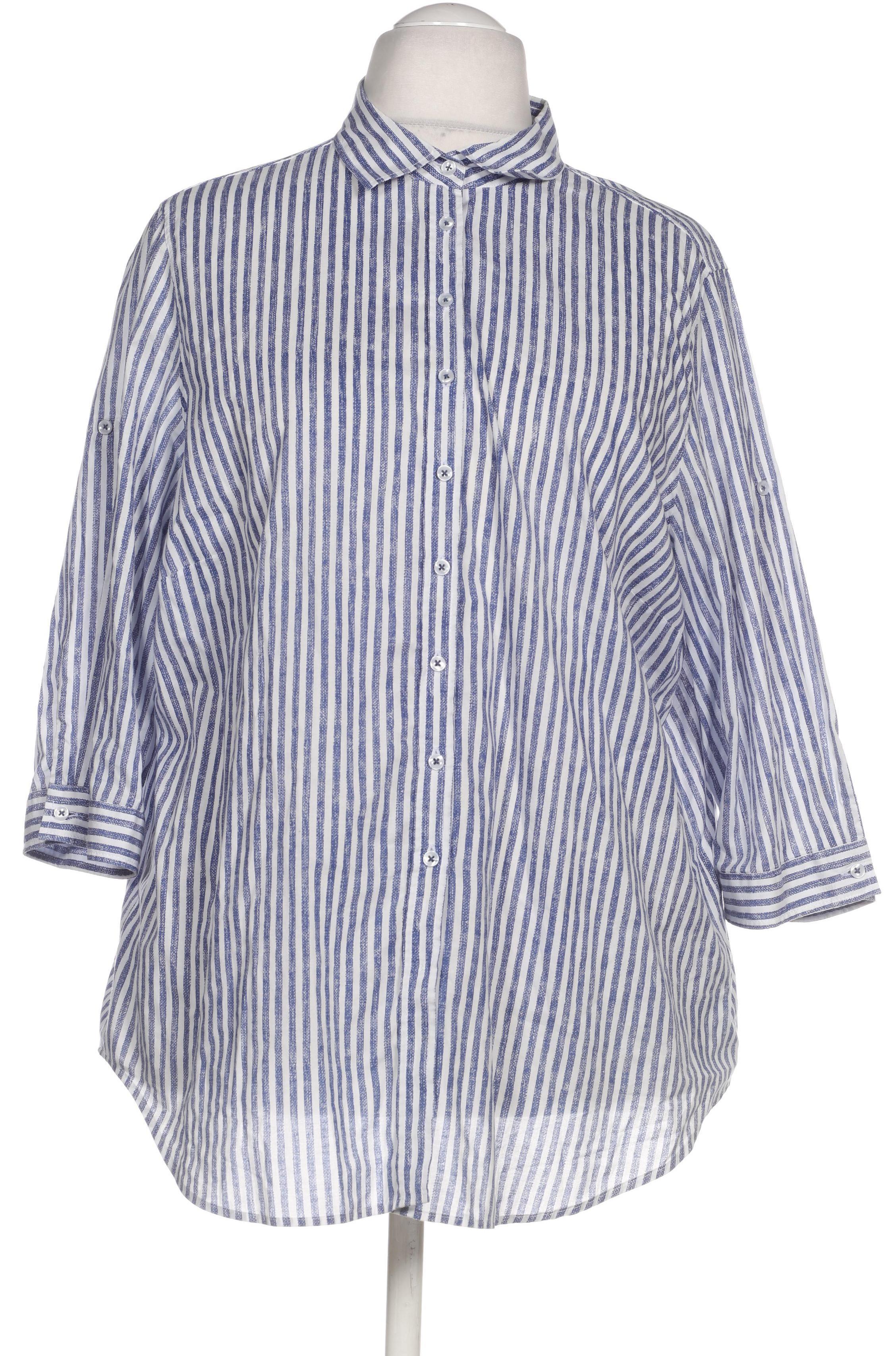 

eterna Damen Bluse, blau, Gr. 50