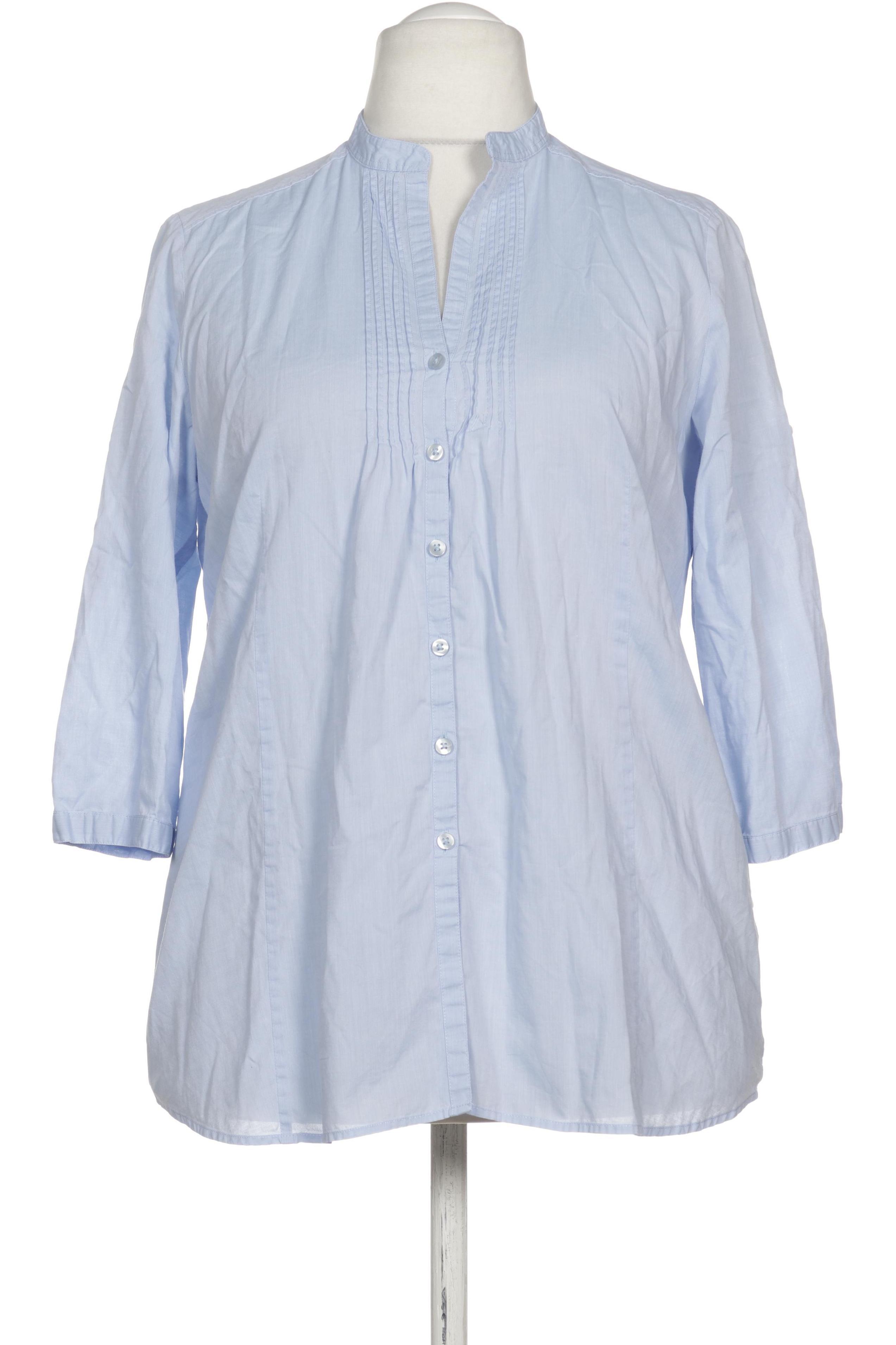 

eterna Damen Bluse, blau, Gr. 44