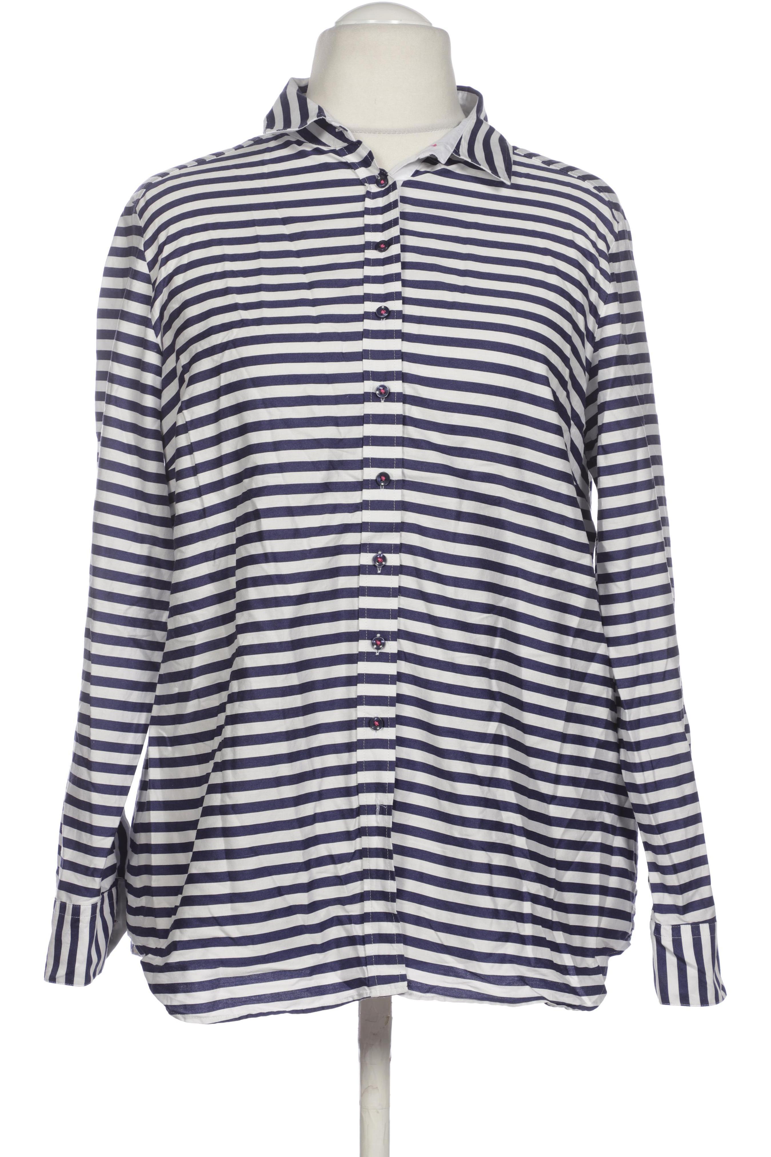 

eterna Damen Bluse, blau, Gr. 48