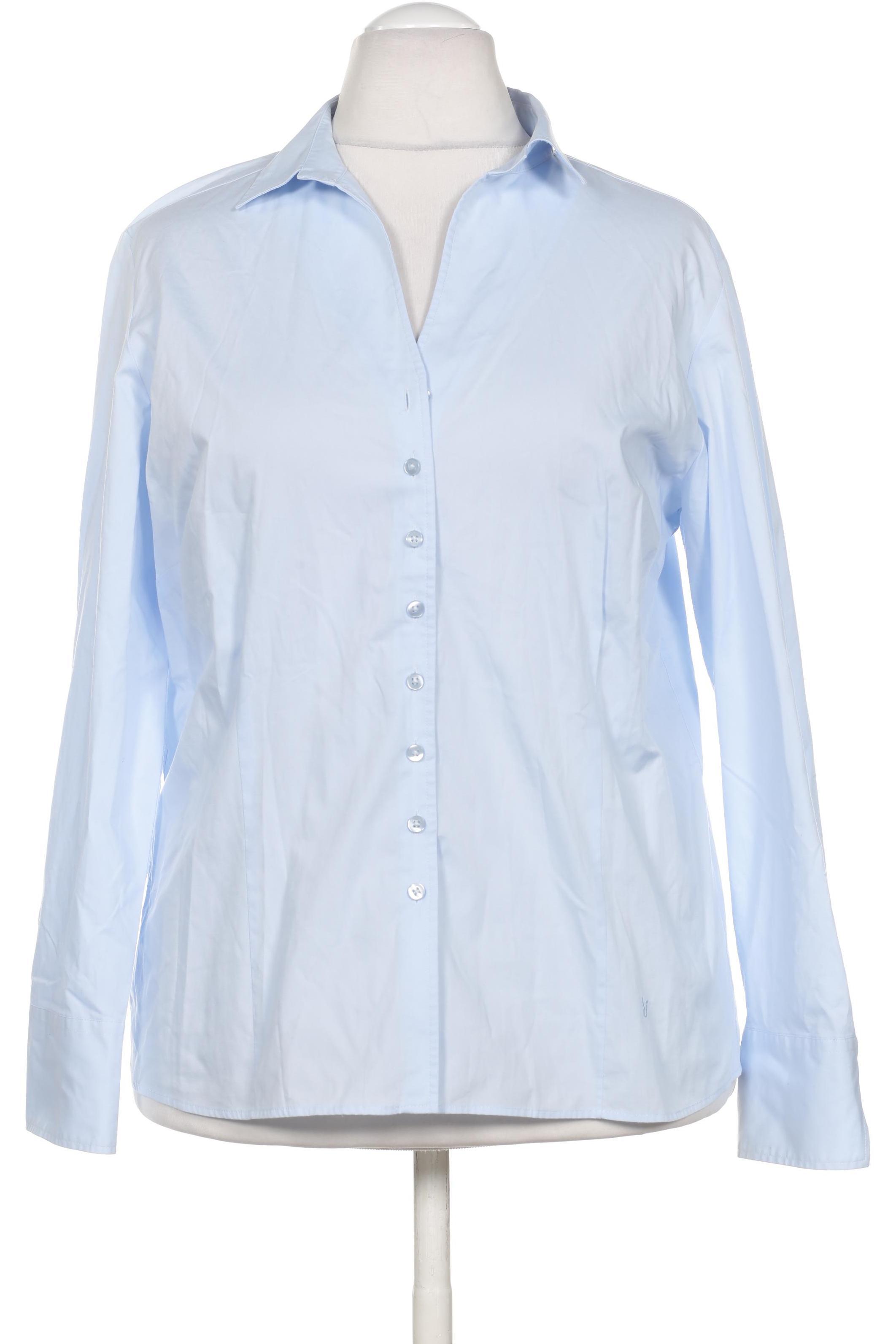 

eterna Damen Bluse, blau, Gr. 50