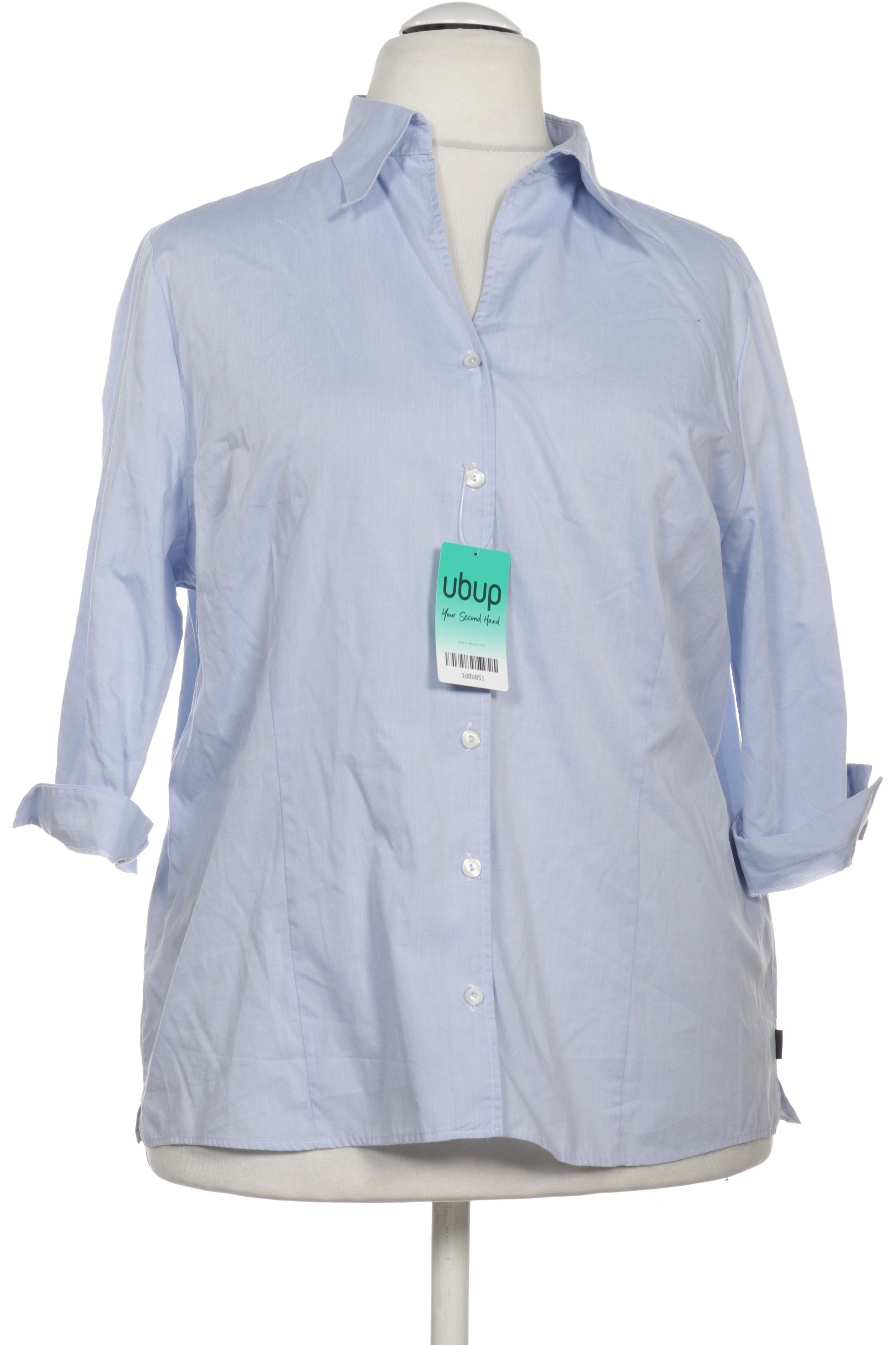

eterna Damen Bluse, blau, Gr. 46