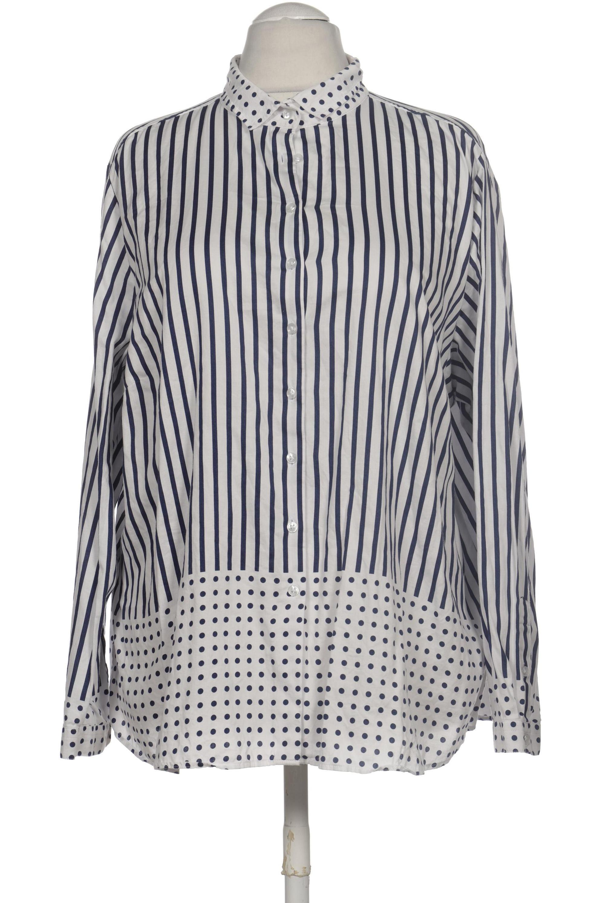 

eterna Damen Bluse, blau, Gr. 50