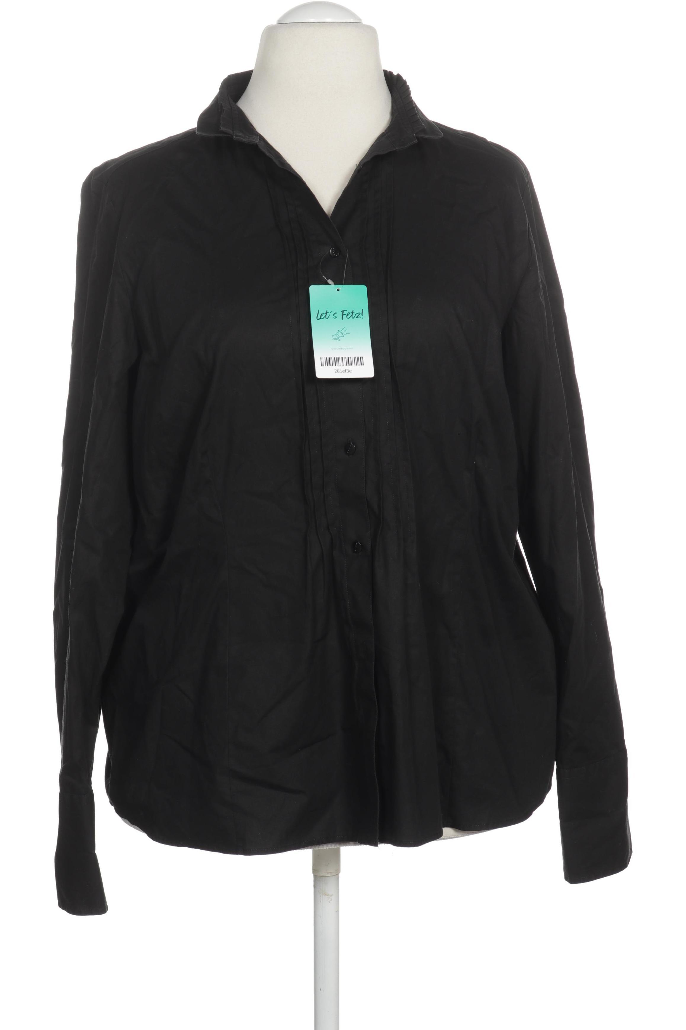 

eterna Damen Bluse, schwarz, Gr. 48