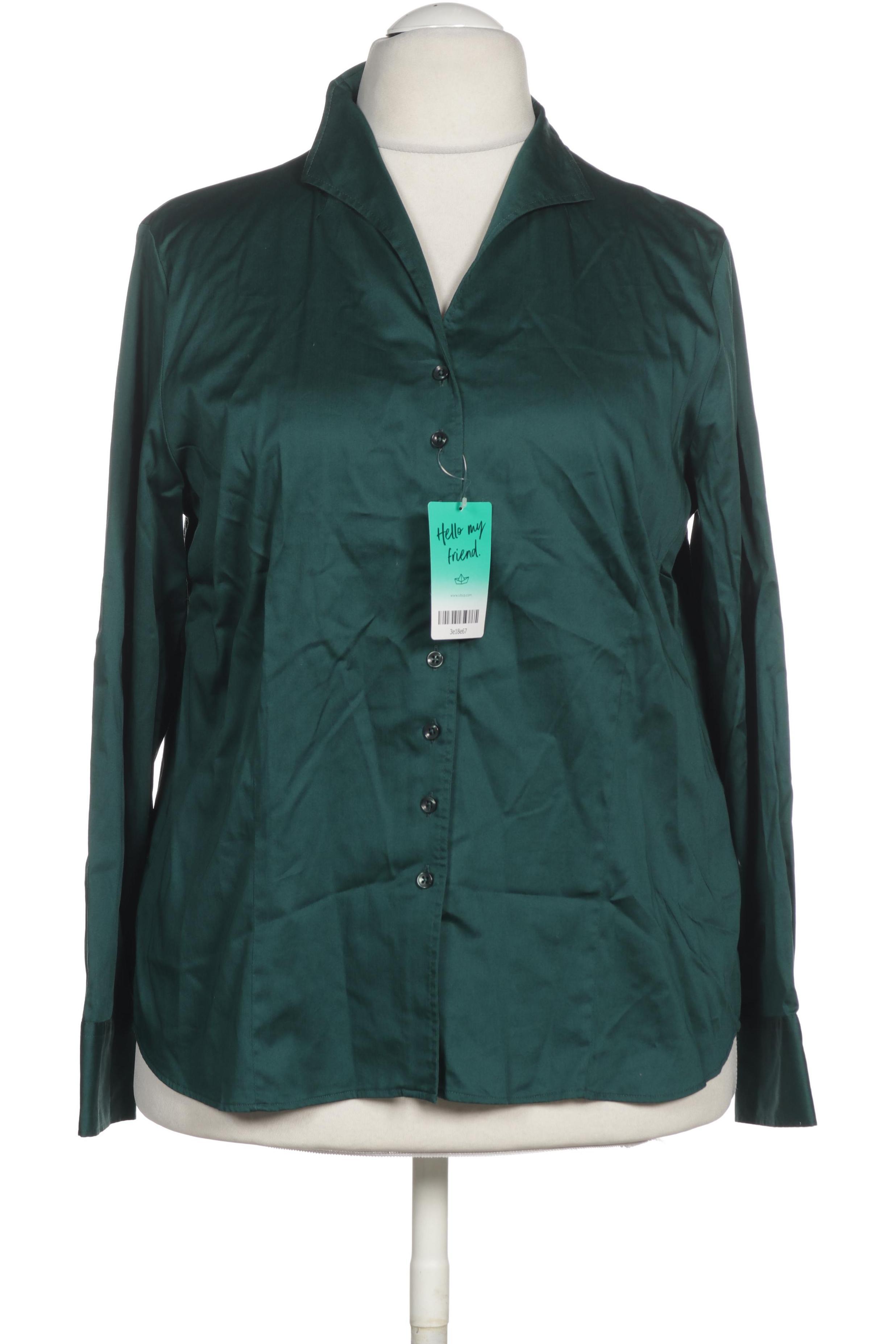 

eterna Damen Bluse, grün, Gr. 46