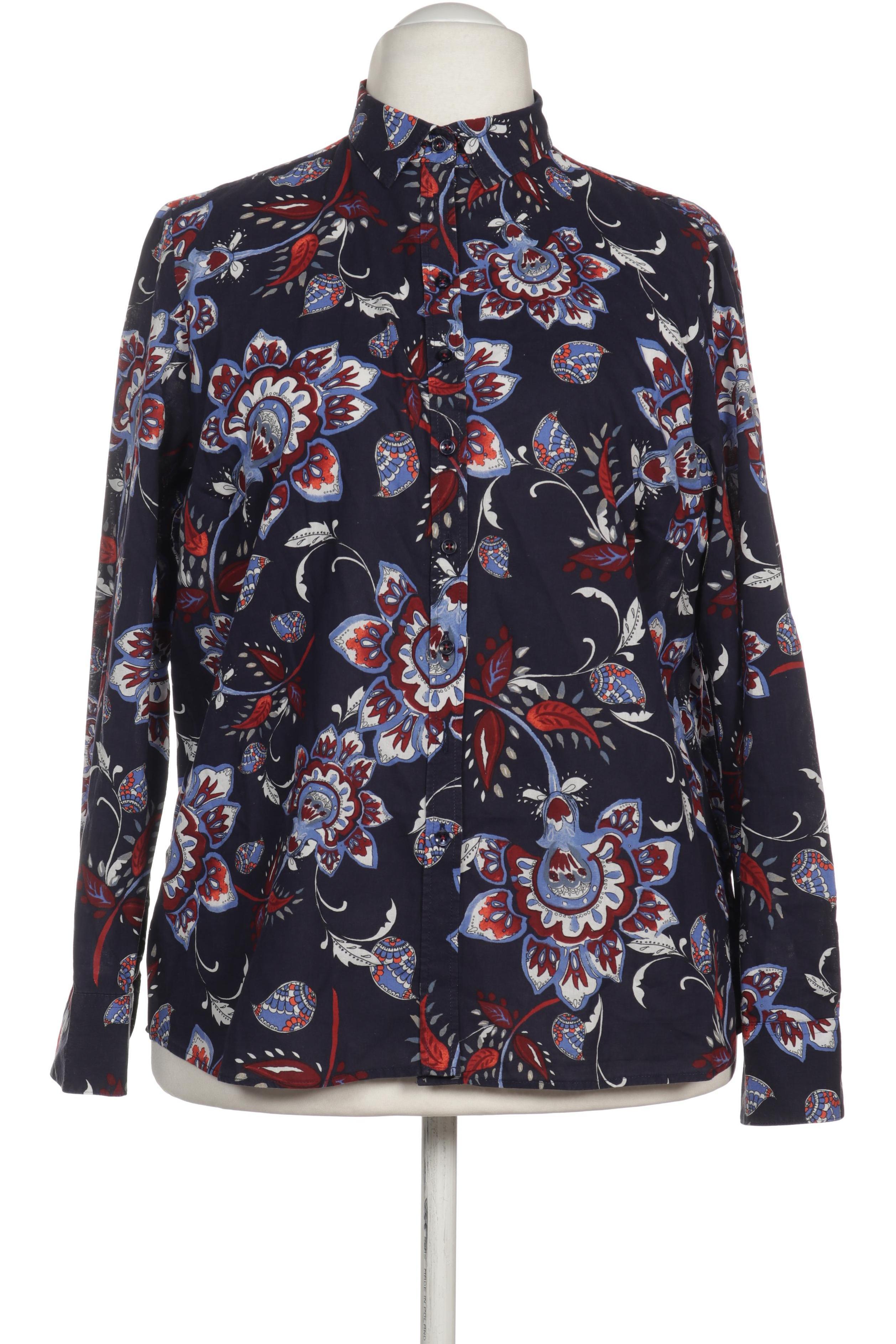 

eterna Damen Bluse, blau, Gr. 46