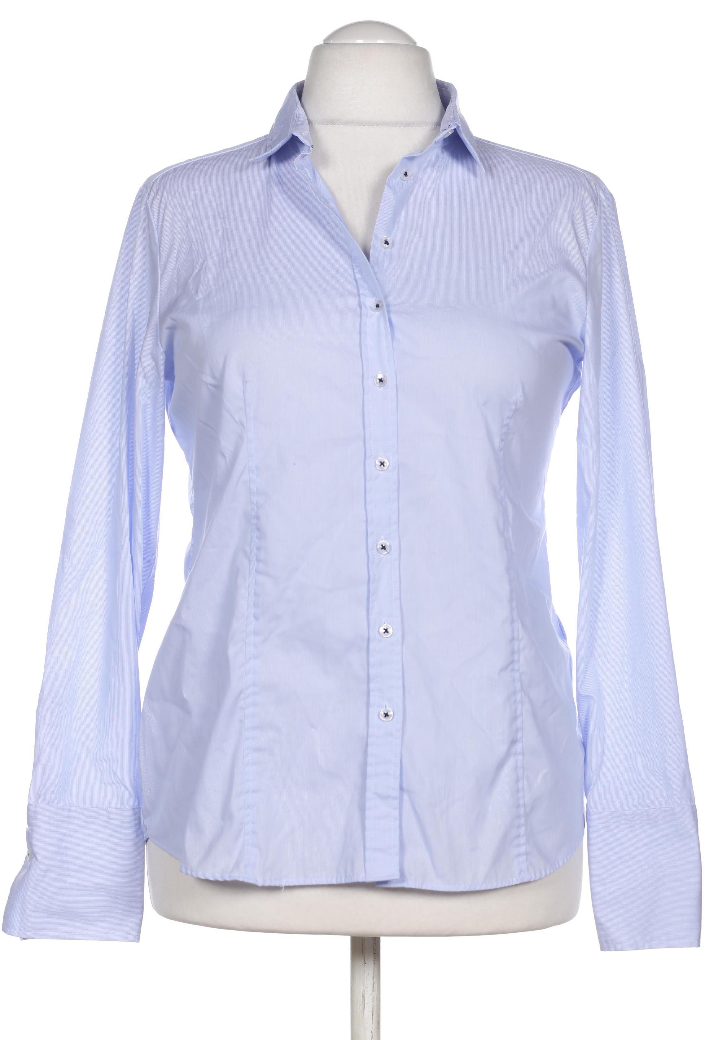 

eterna Damen Bluse, blau, Gr. 40