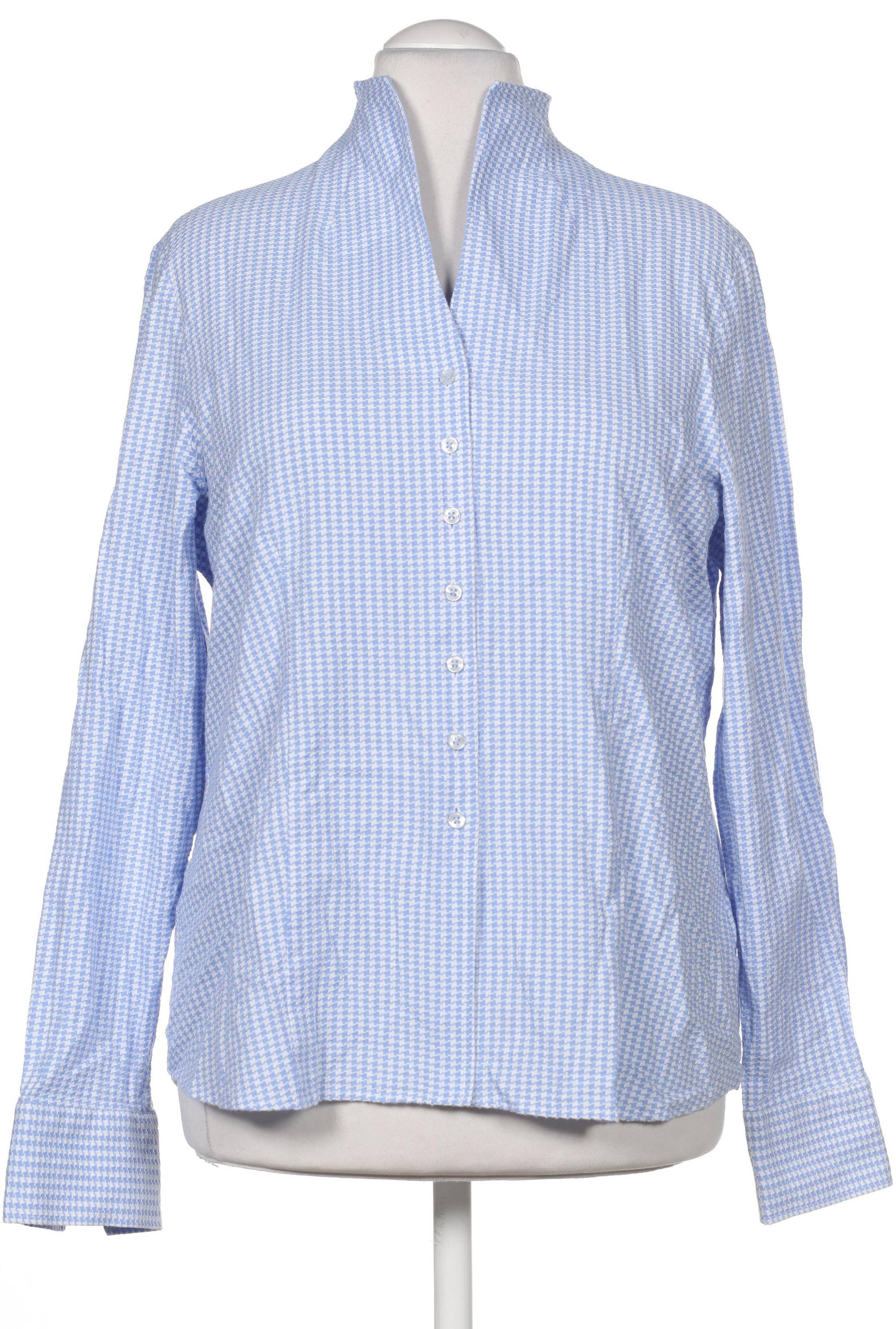 

eterna Damen Bluse, blau, Gr. 44