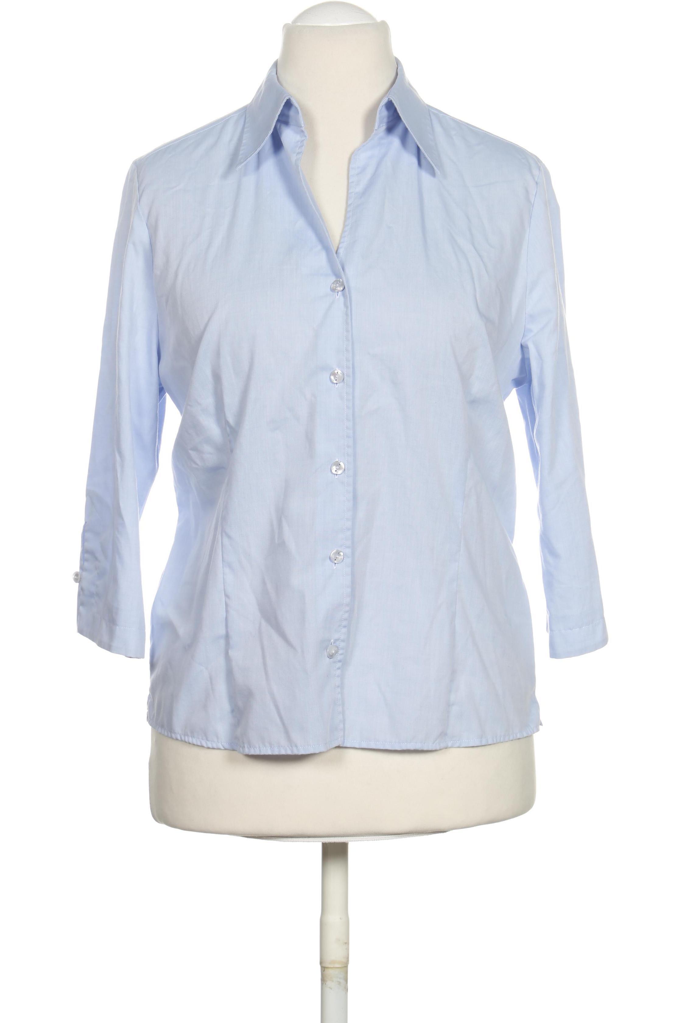 

eterna Damen Bluse, blau, Gr. 40