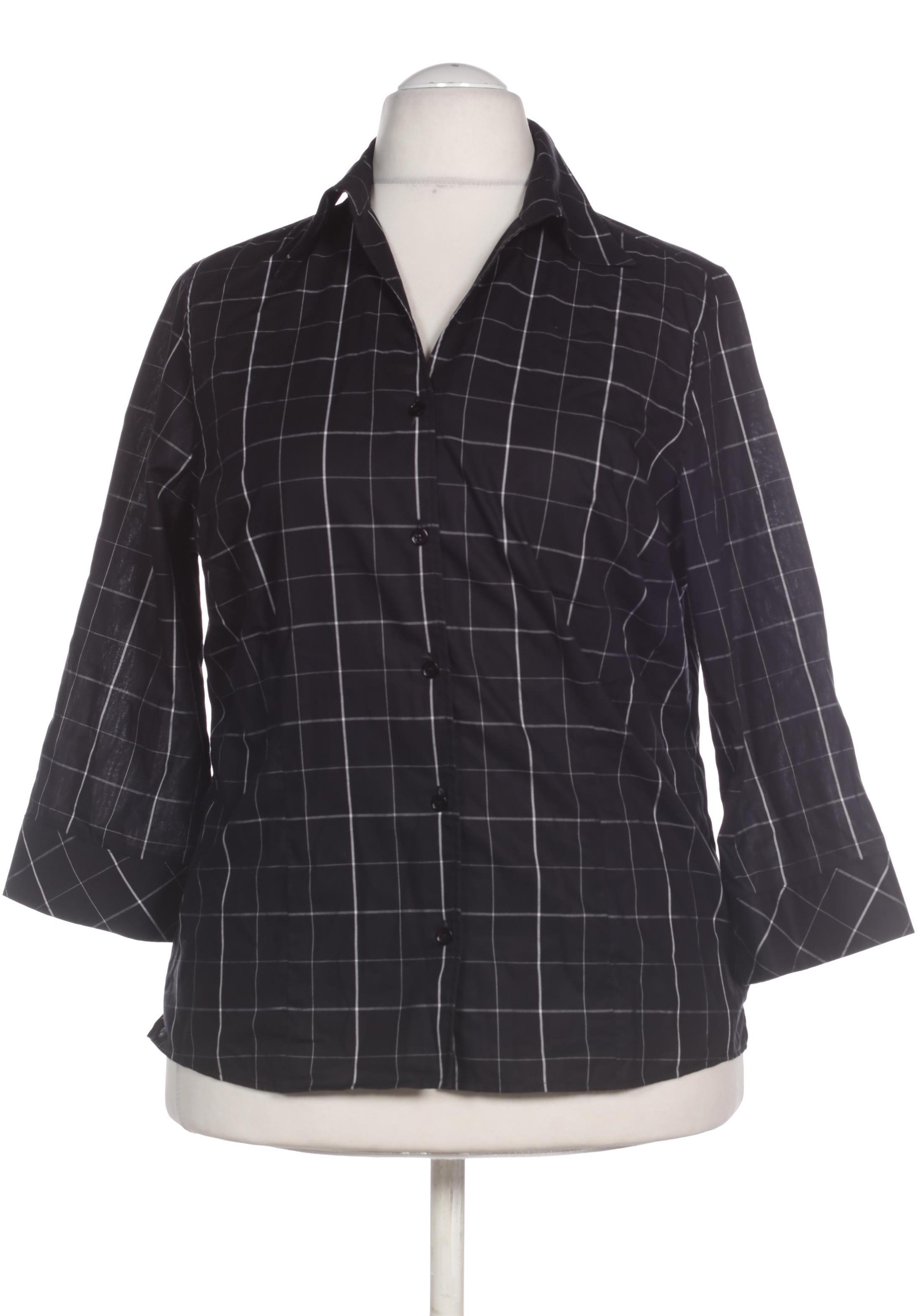 

eterna Damen Bluse, schwarz, Gr. 44