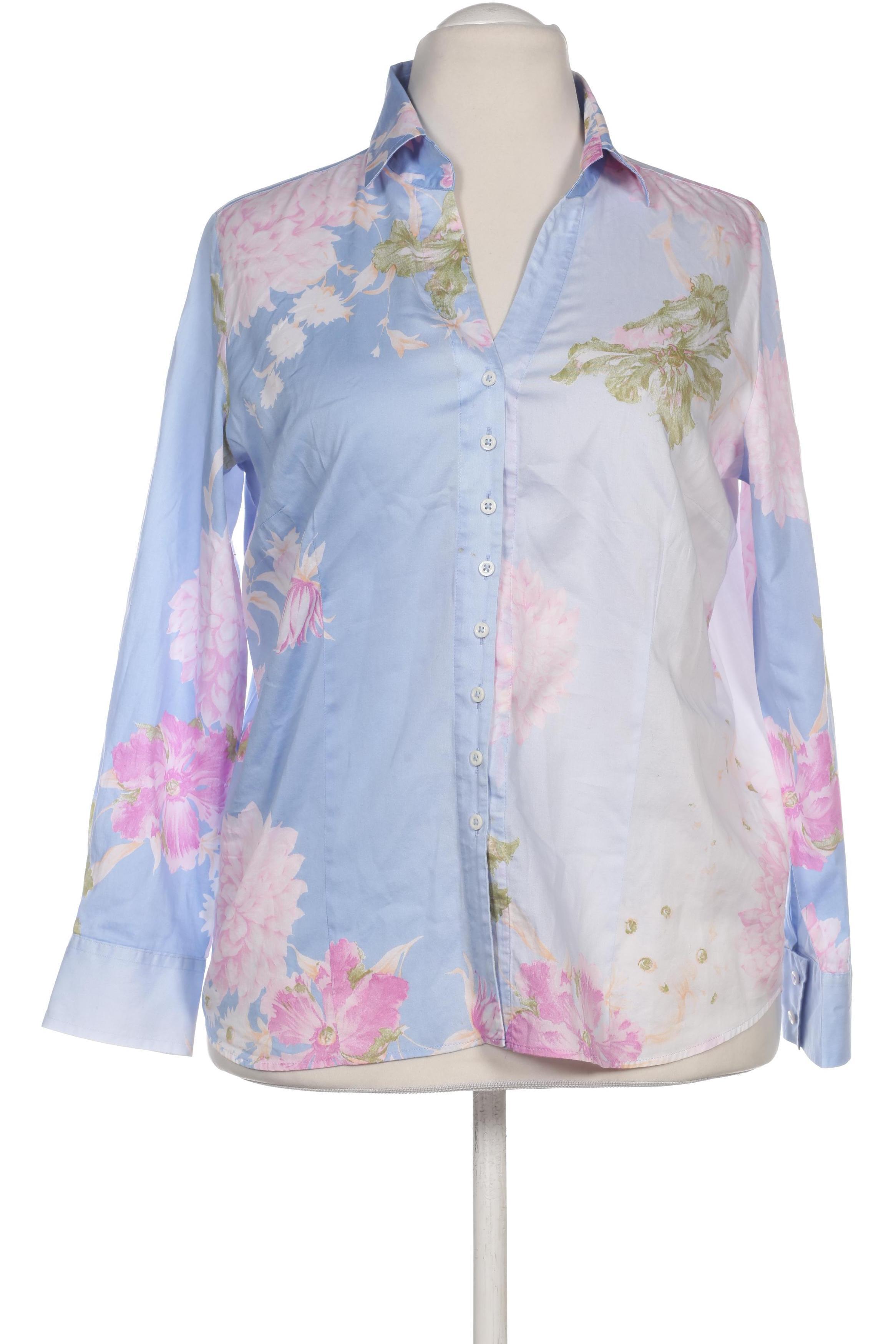 

eterna Damen Bluse, blau, Gr. 46