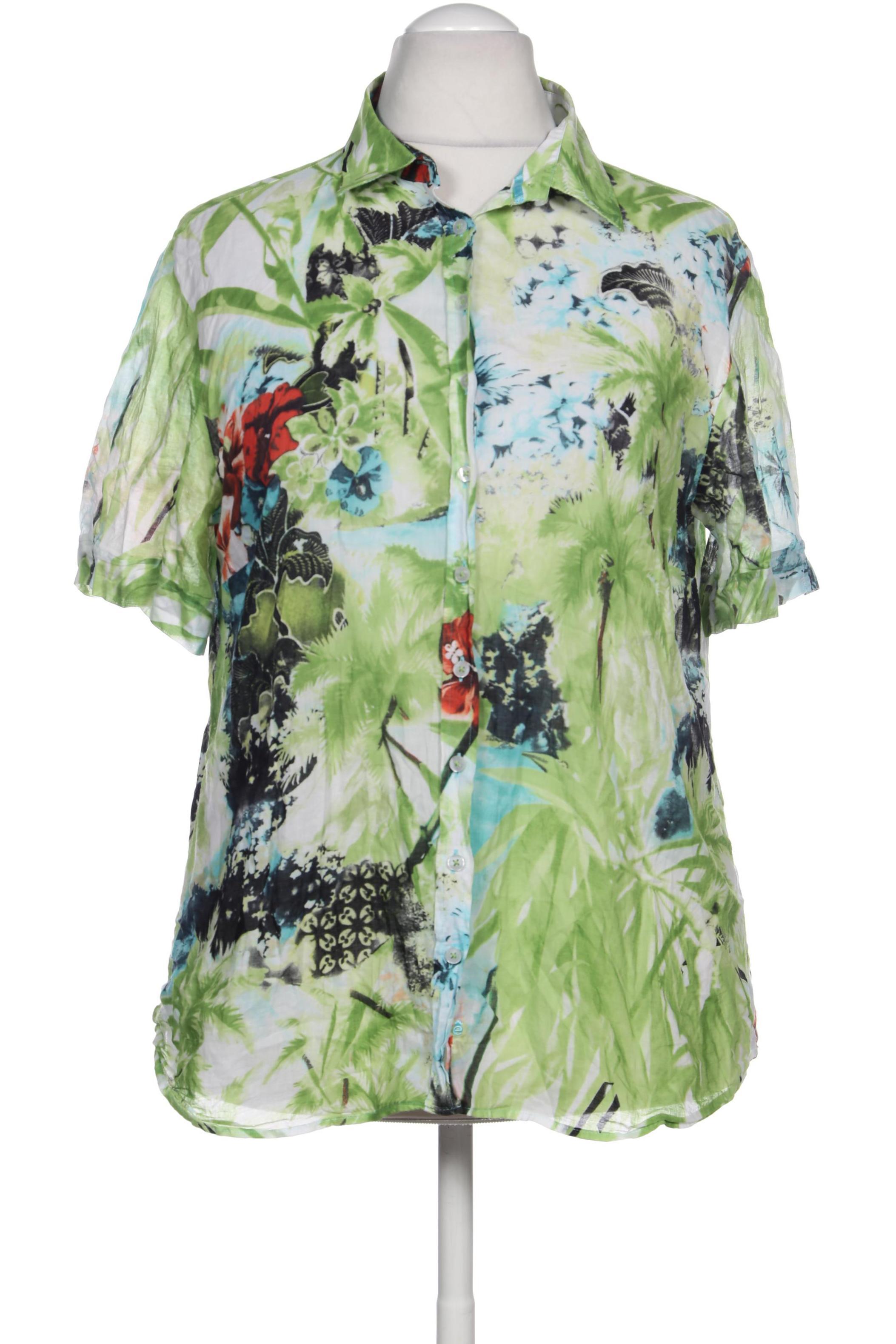 

eterna Damen Bluse, grün, Gr. 48