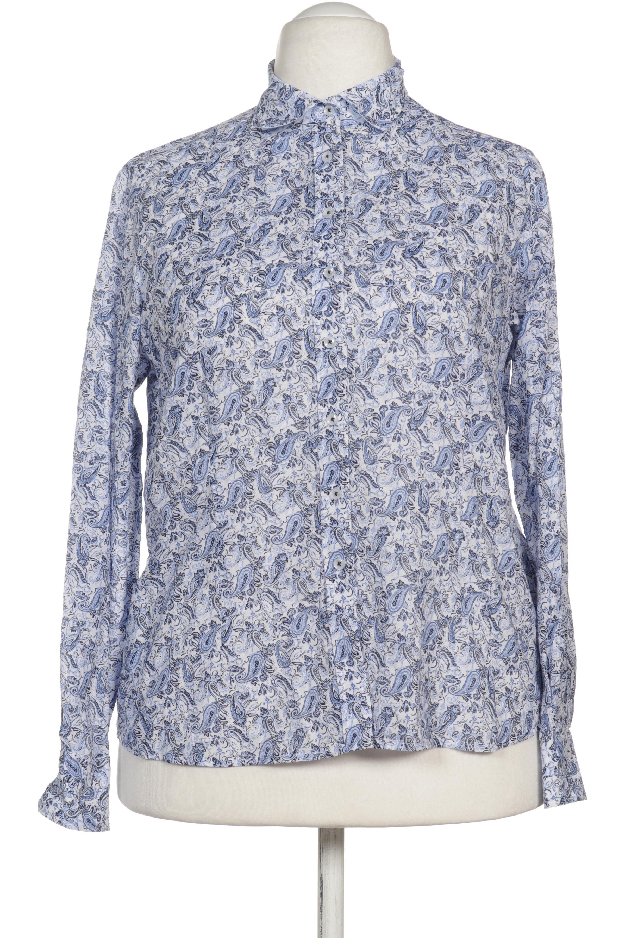 

eterna Damen Bluse, blau, Gr. 44