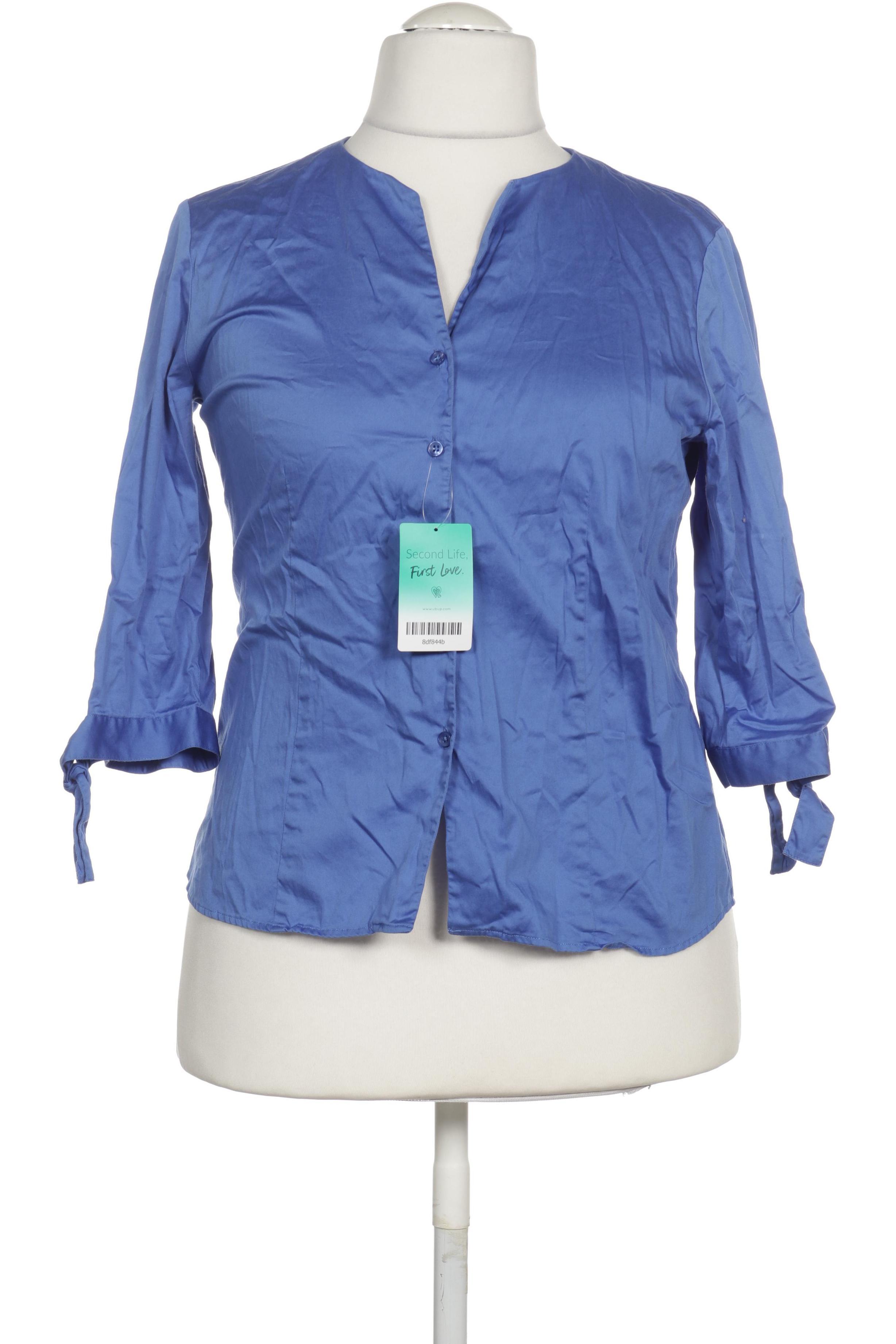 

eterna Damen Bluse, blau, Gr. 42