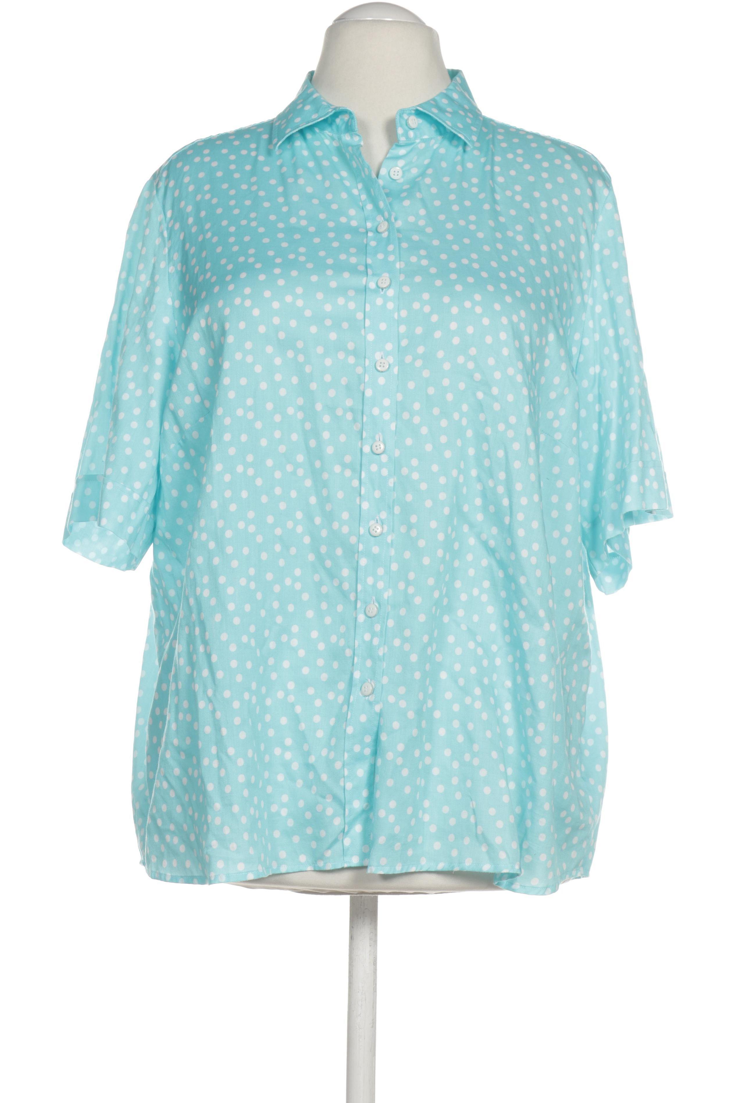 

eterna Damen Bluse, blau, Gr. 48