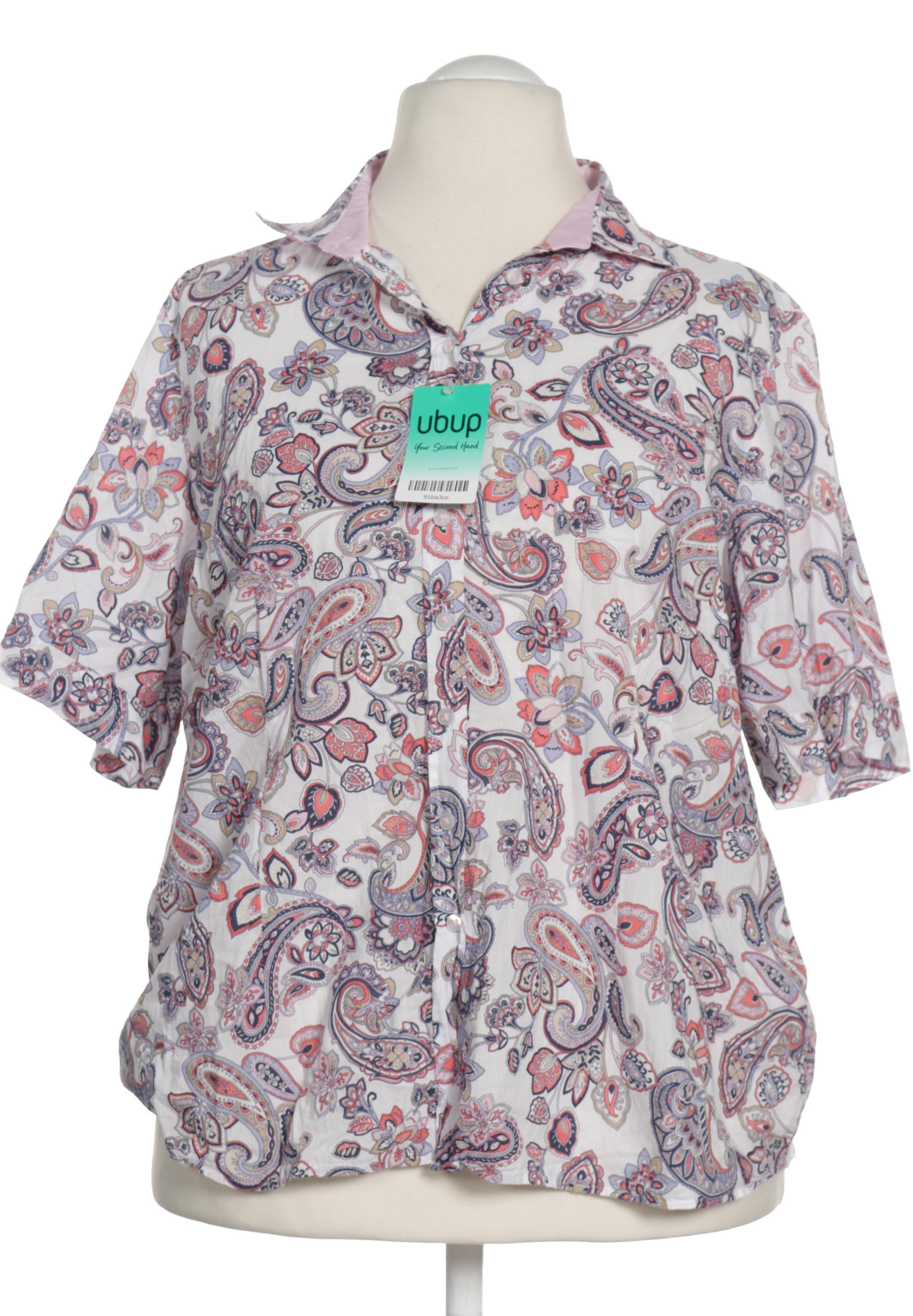 

eterna Damen Bluse, blau, Gr. 48