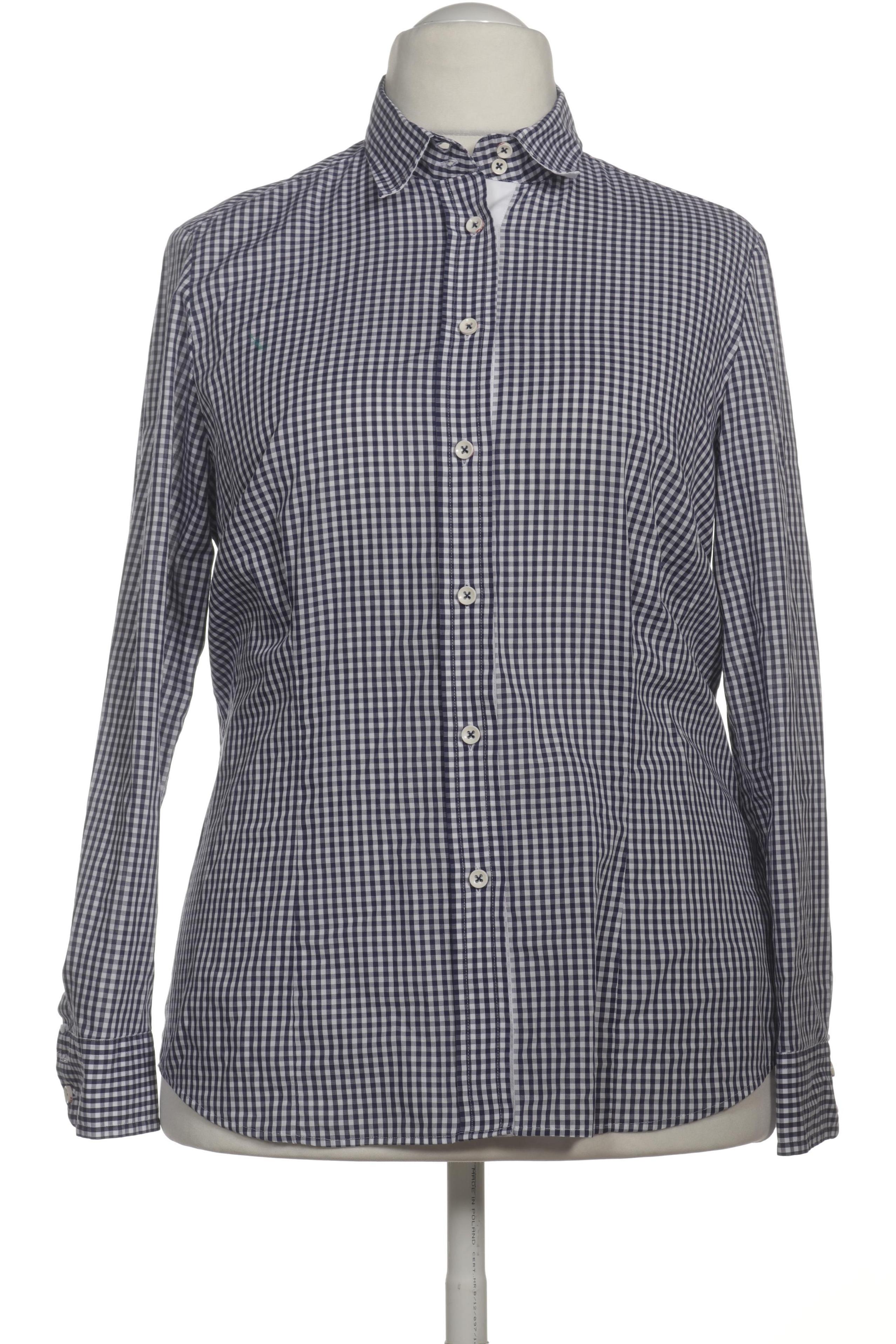 

eterna Damen Bluse, blau, Gr. 46