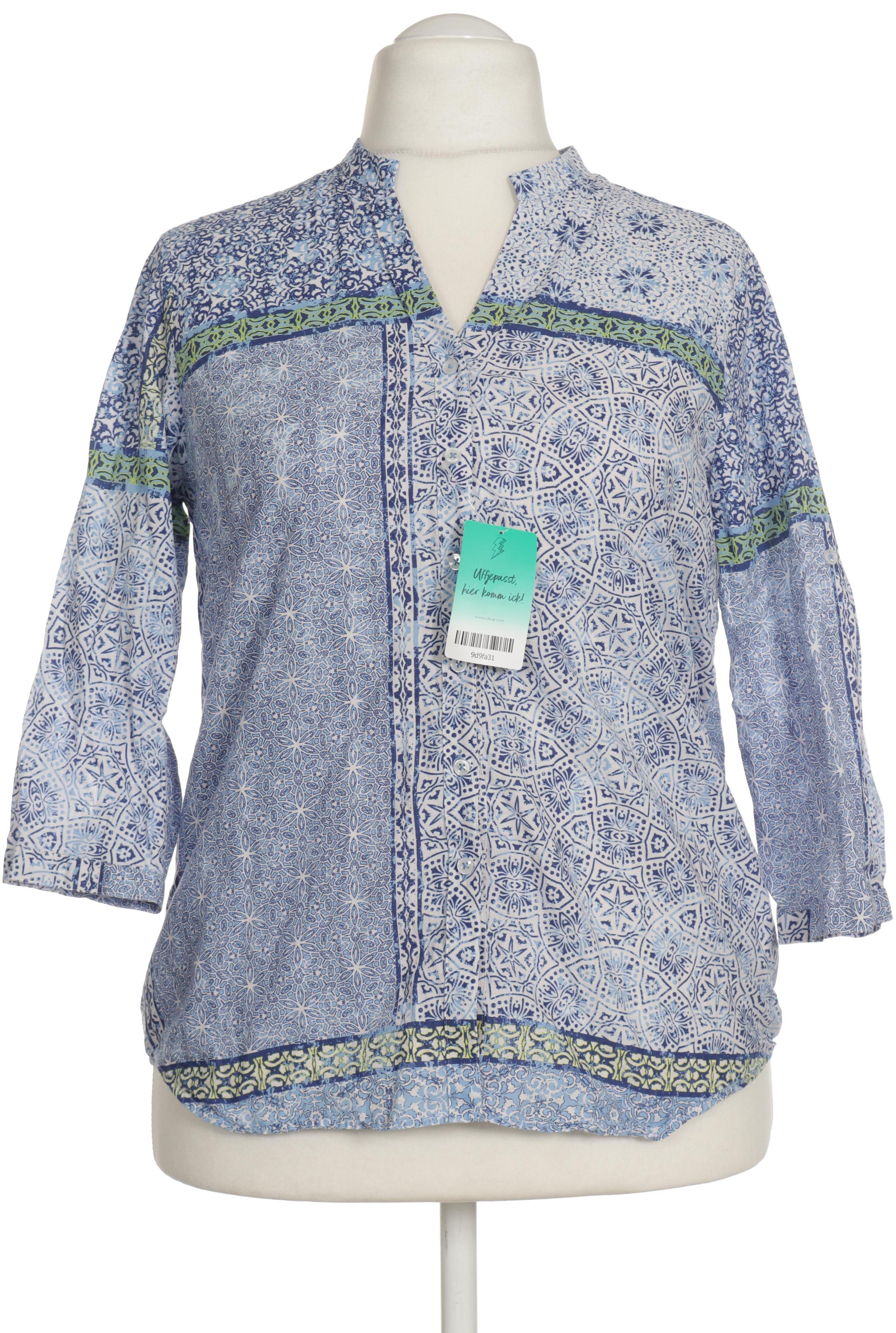 

eterna Damen Bluse, blau, Gr. 42