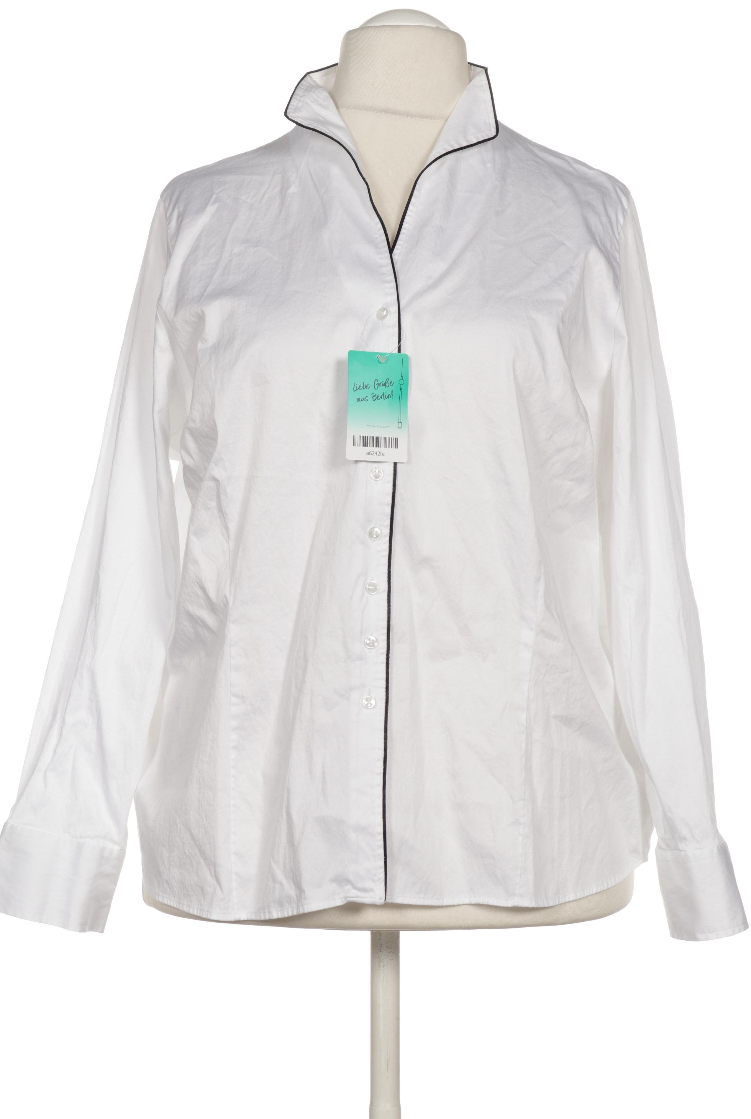 

eterna Damen Bluse, weiß, Gr. 52