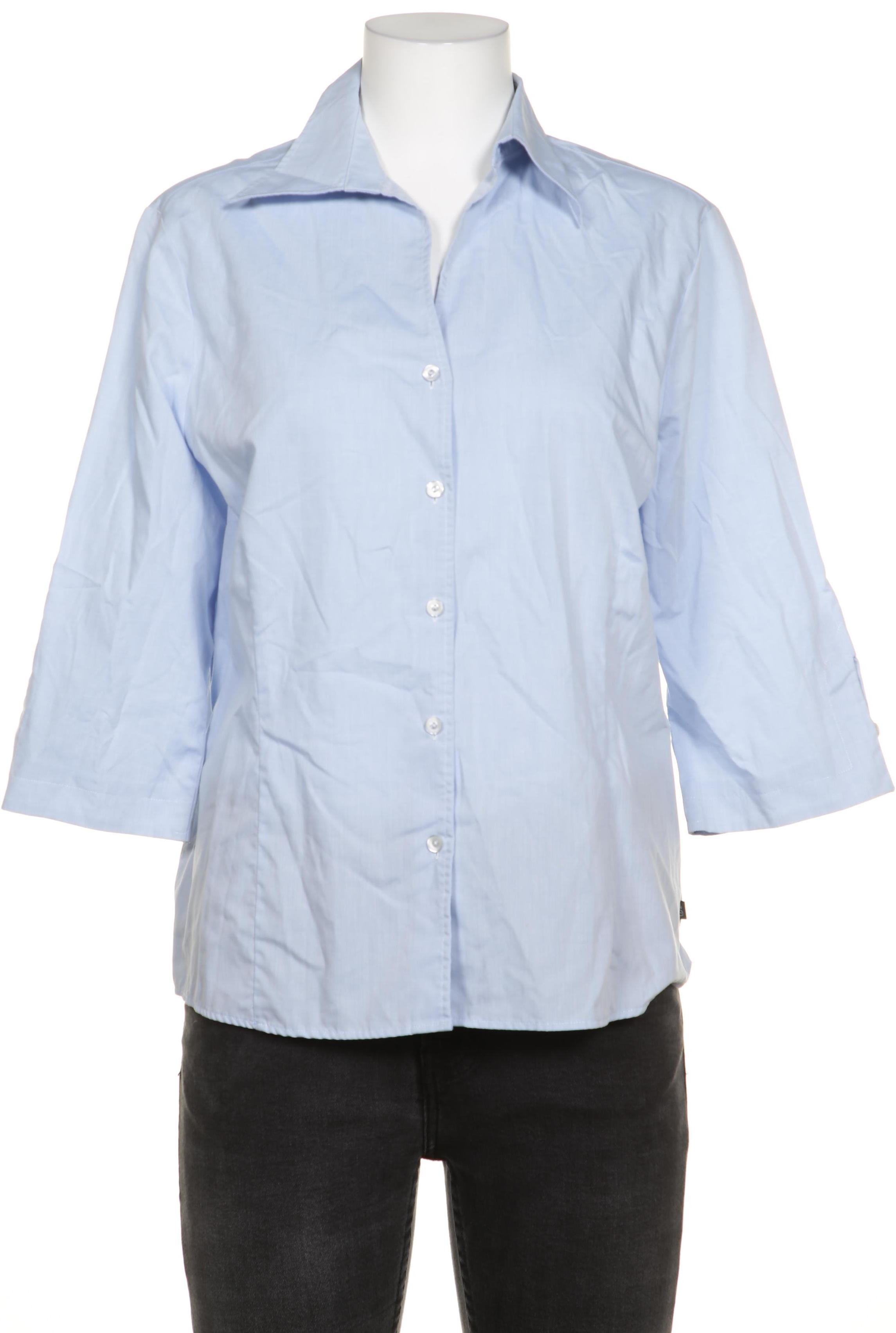 

eterna Damen Bluse, blau, Gr. 44