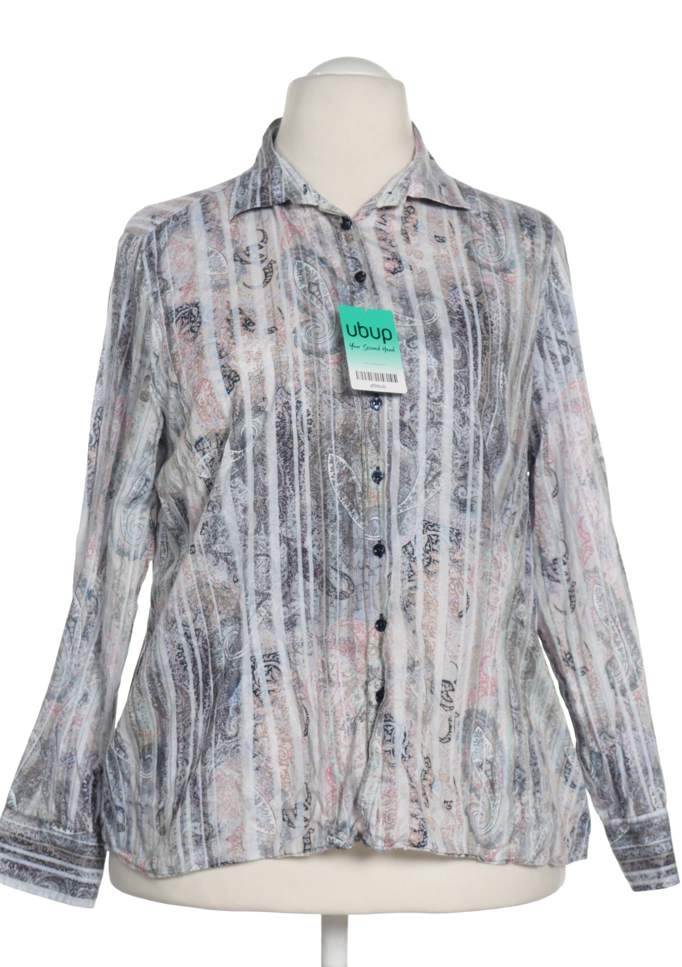 

eterna Damen Bluse, blau, Gr. 48