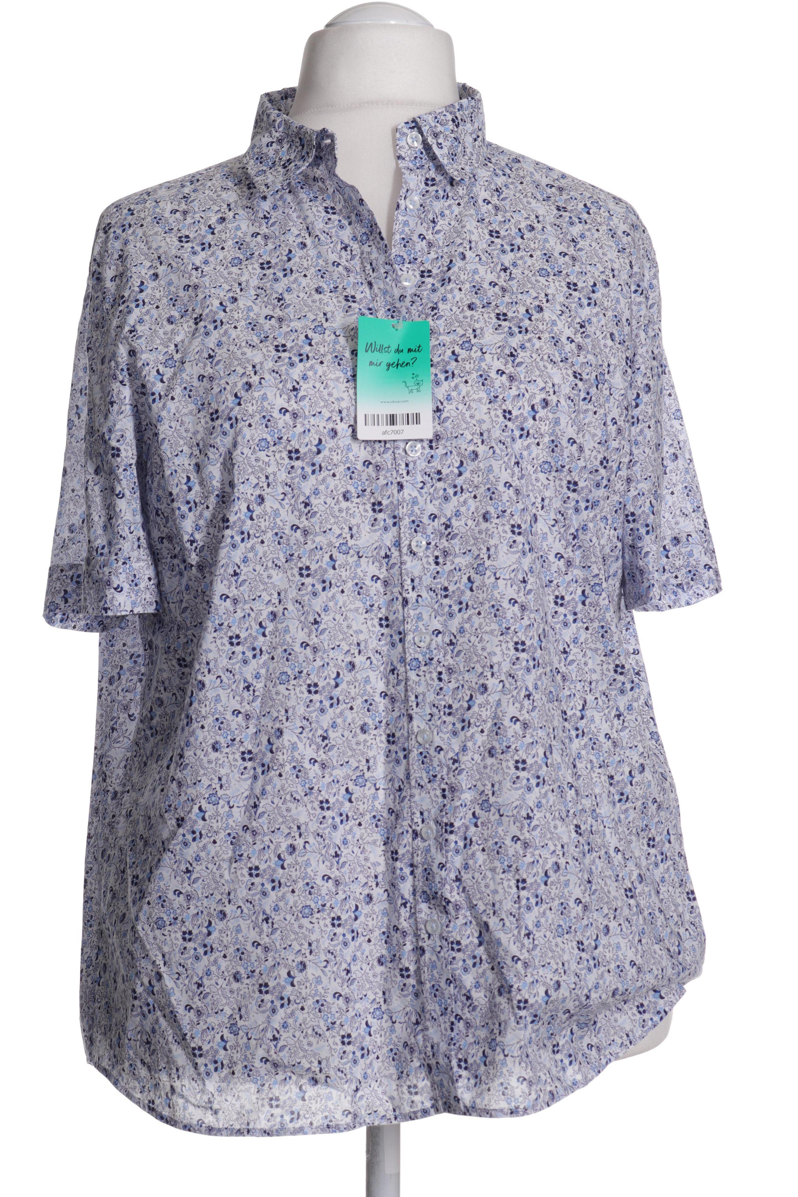 

eterna Damen Bluse, blau, Gr. 50