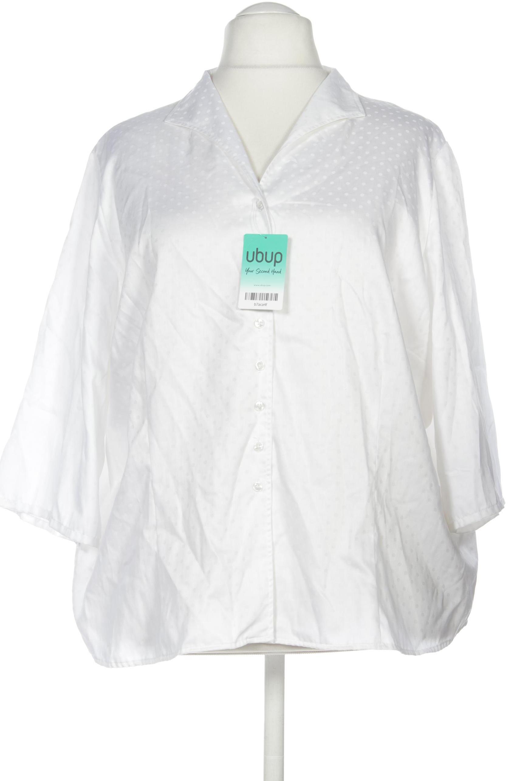 

eterna Damen Bluse, weiß, Gr. 54