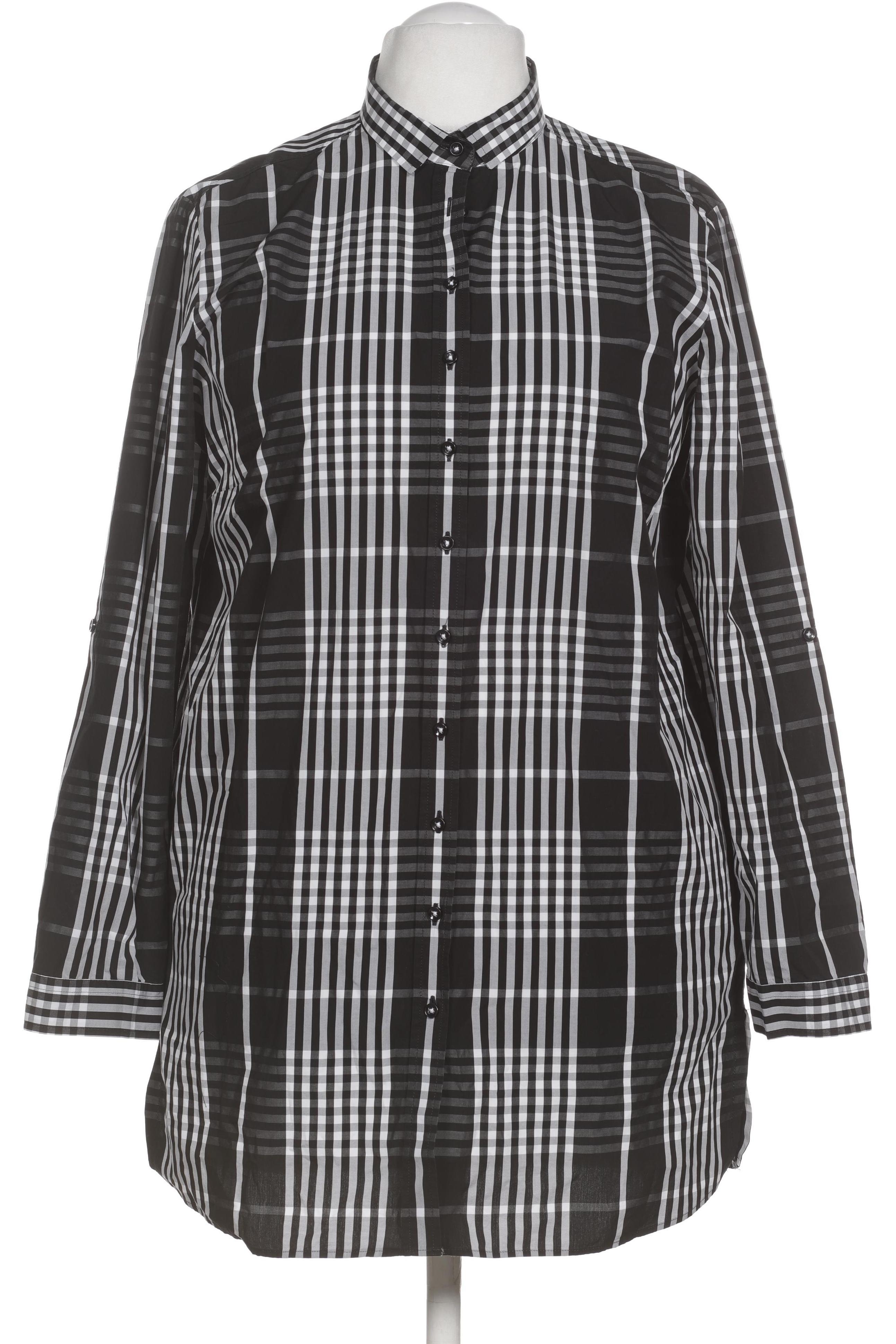 

eterna Damen Bluse, schwarz, Gr. 46