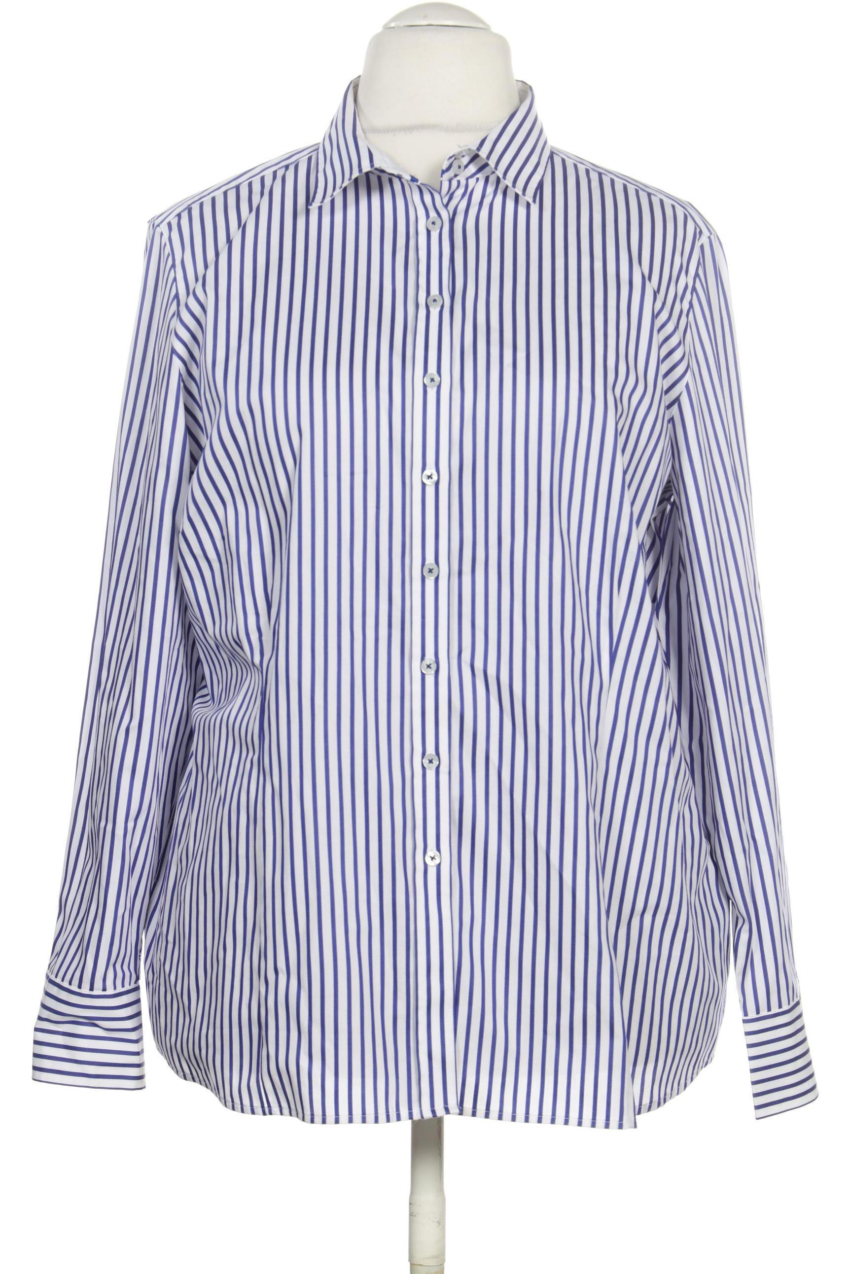 

eterna Damen Bluse, blau, Gr. 50