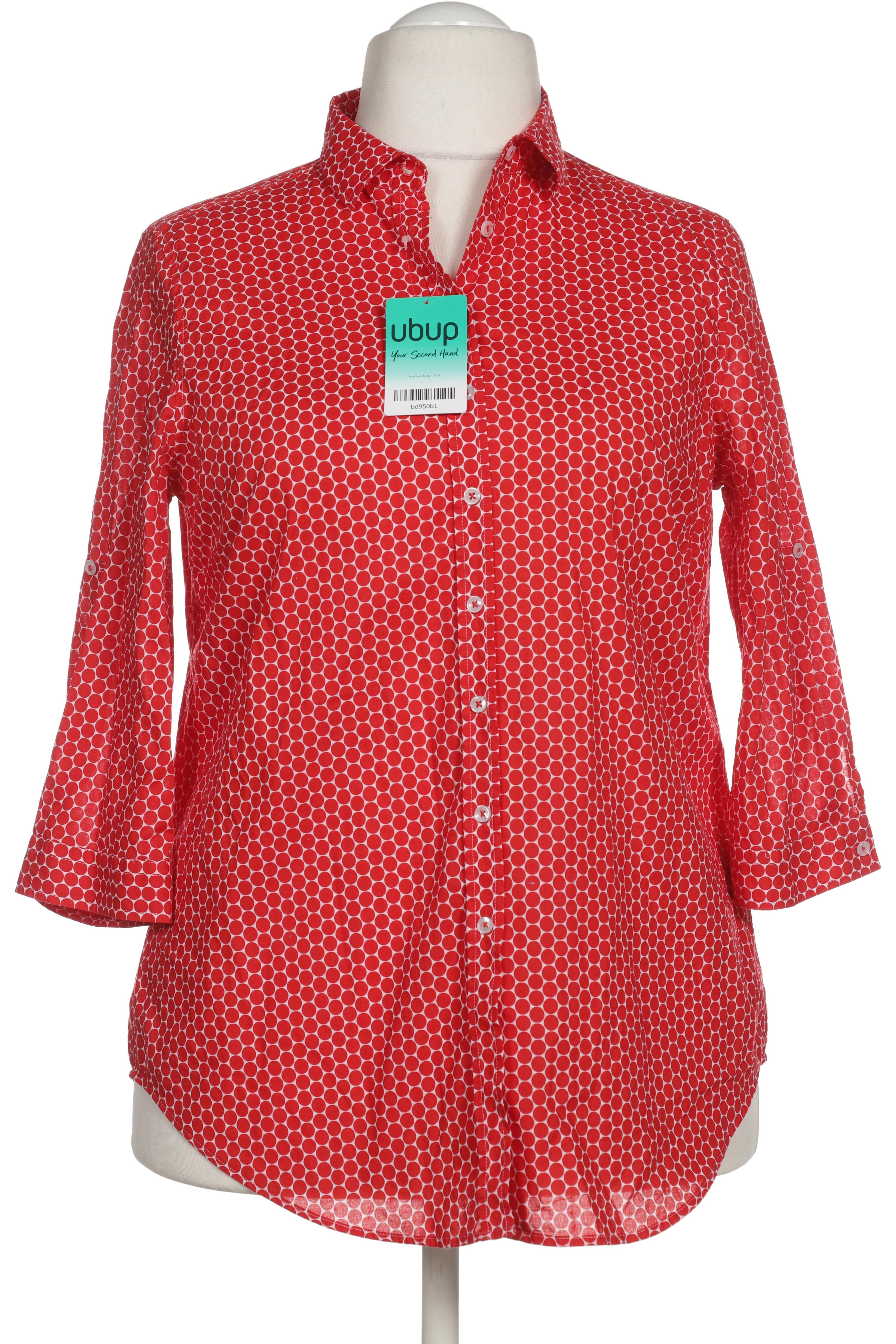 

eterna Damen Bluse, rot, Gr. 44
