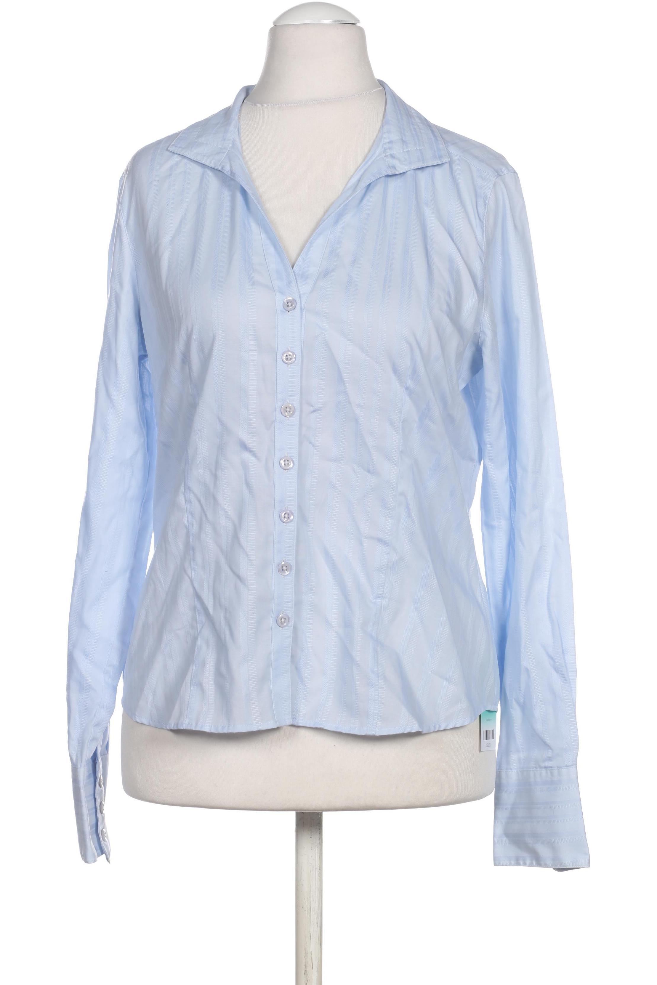 

eterna Damen Bluse, blau, Gr. 38