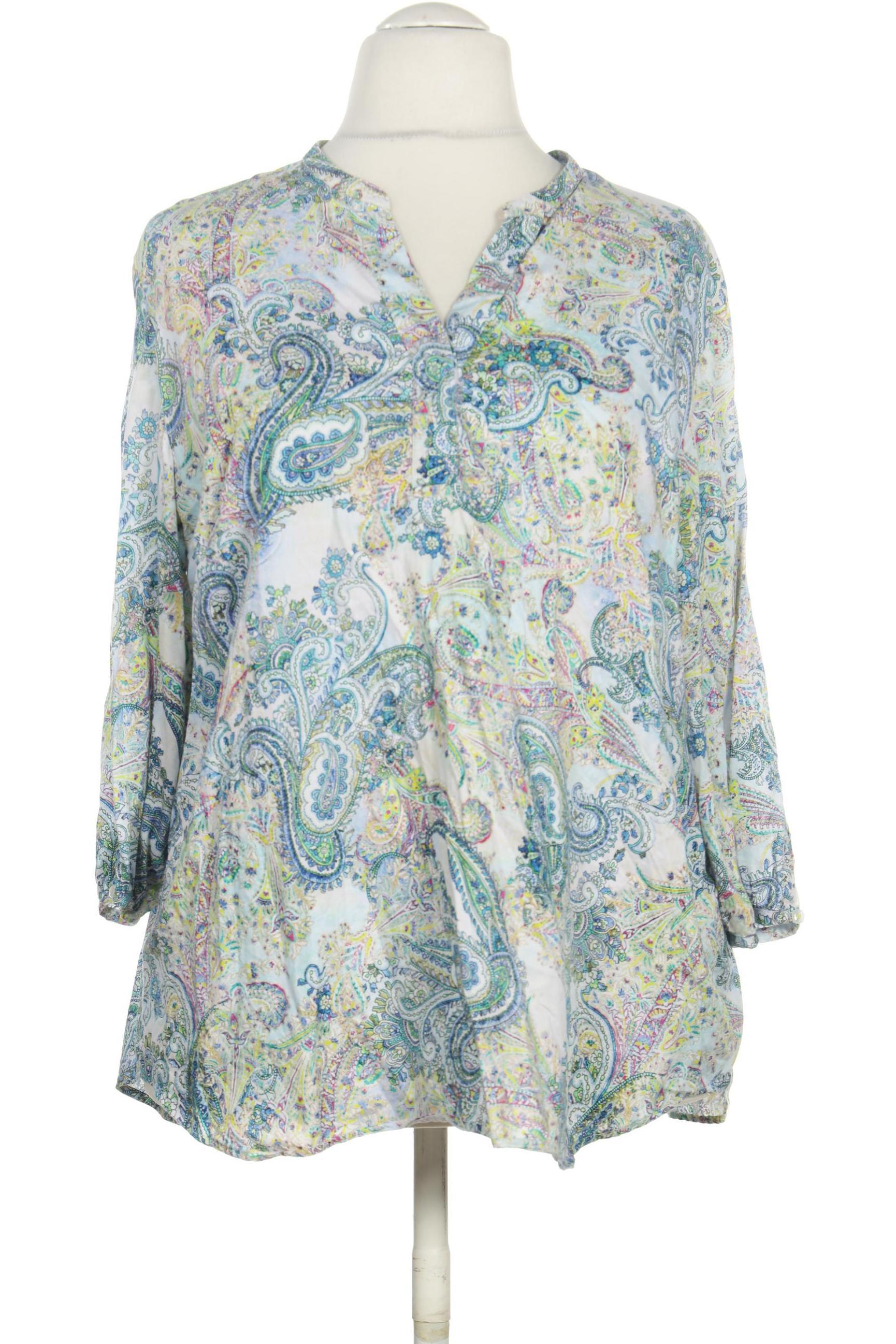 

eterna Damen Bluse, blau, Gr. 48