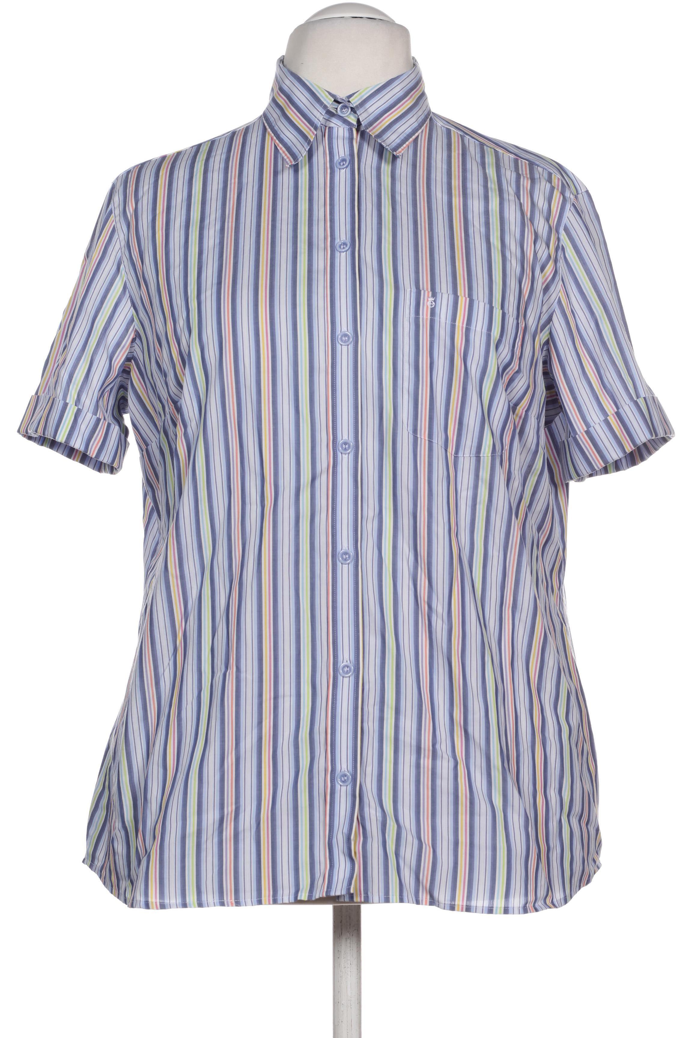 

eterna Damen Bluse, blau, Gr. 46