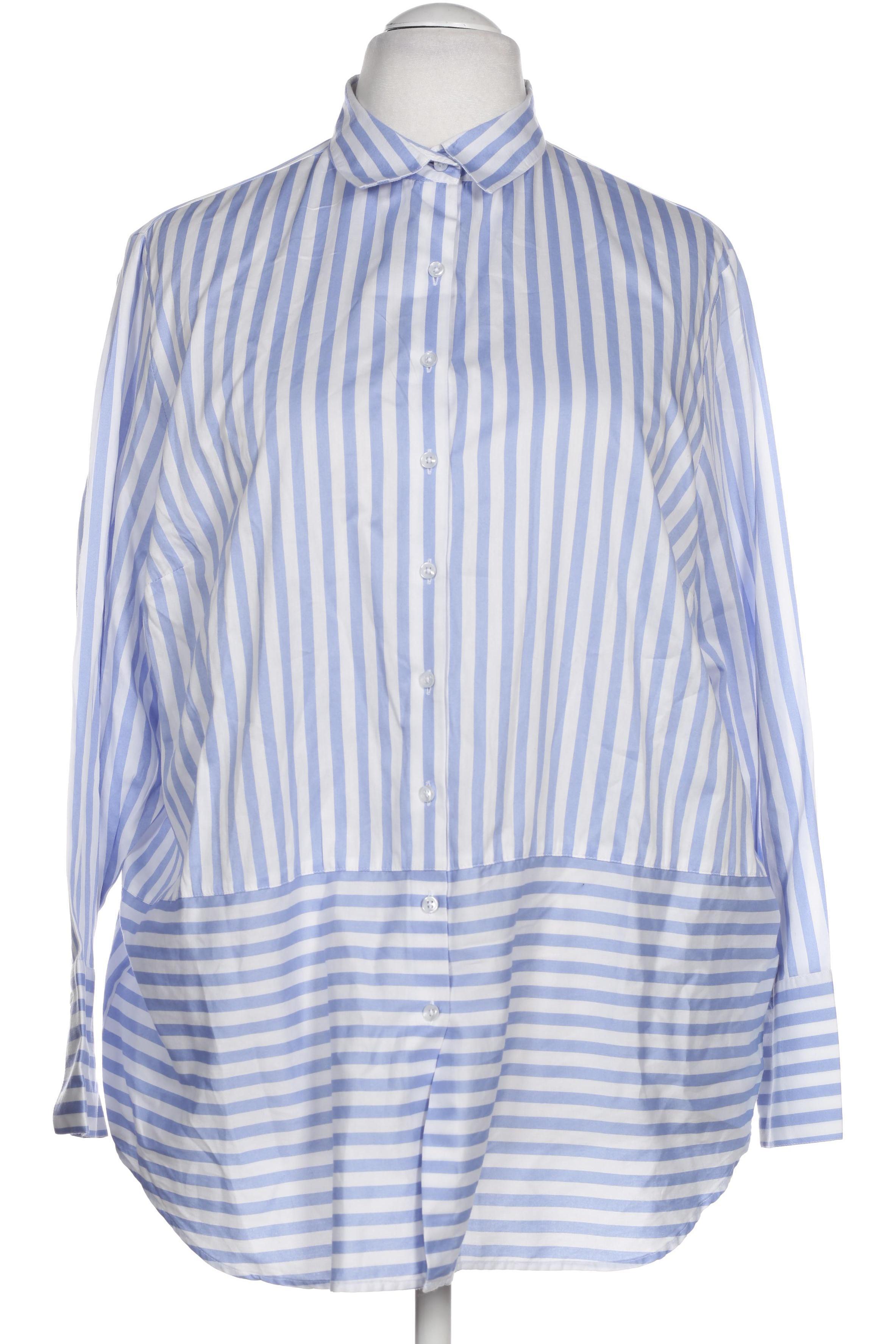 

eterna Damen Bluse, blau, Gr. 48