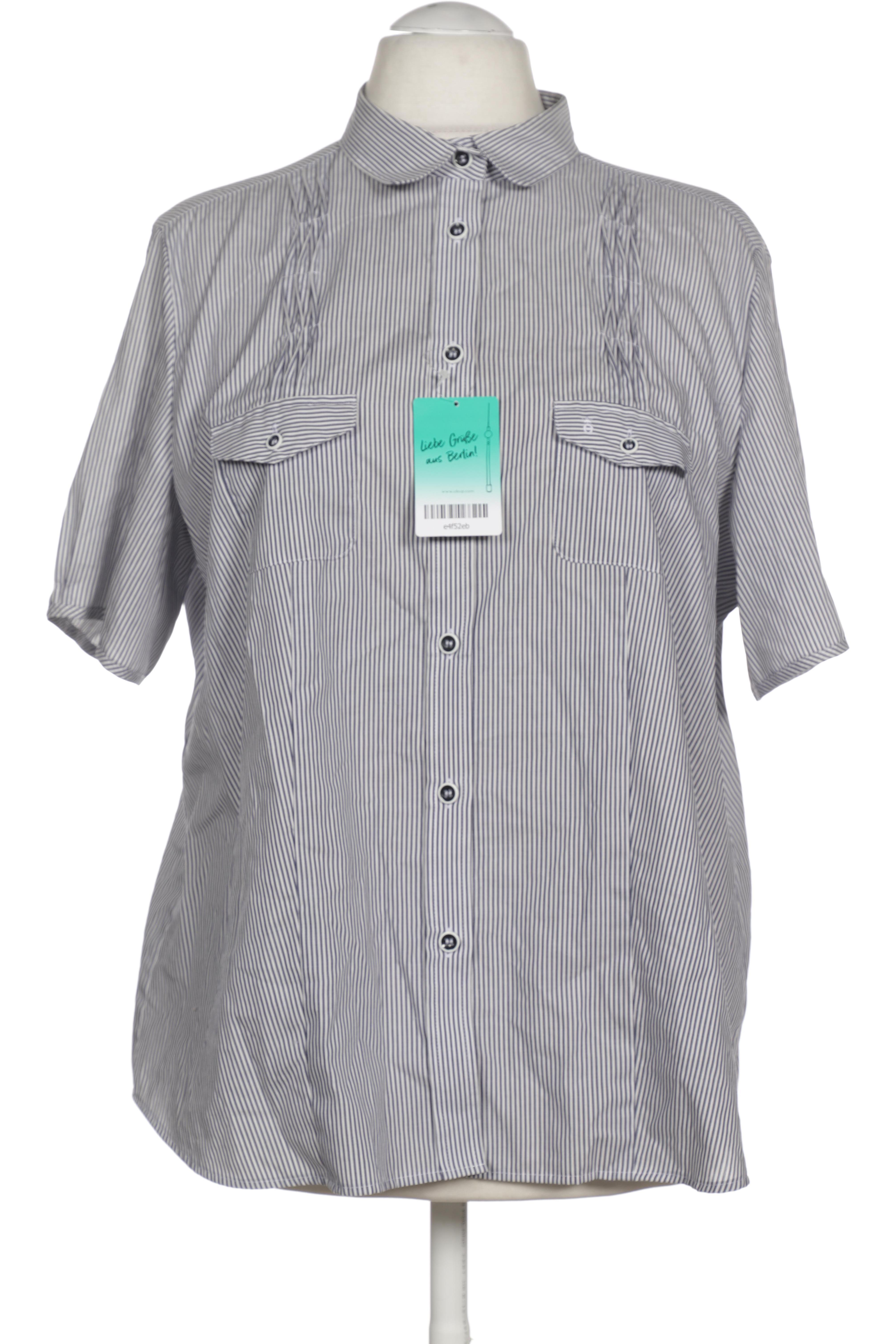 

eterna Damen Bluse, grau, Gr. 48