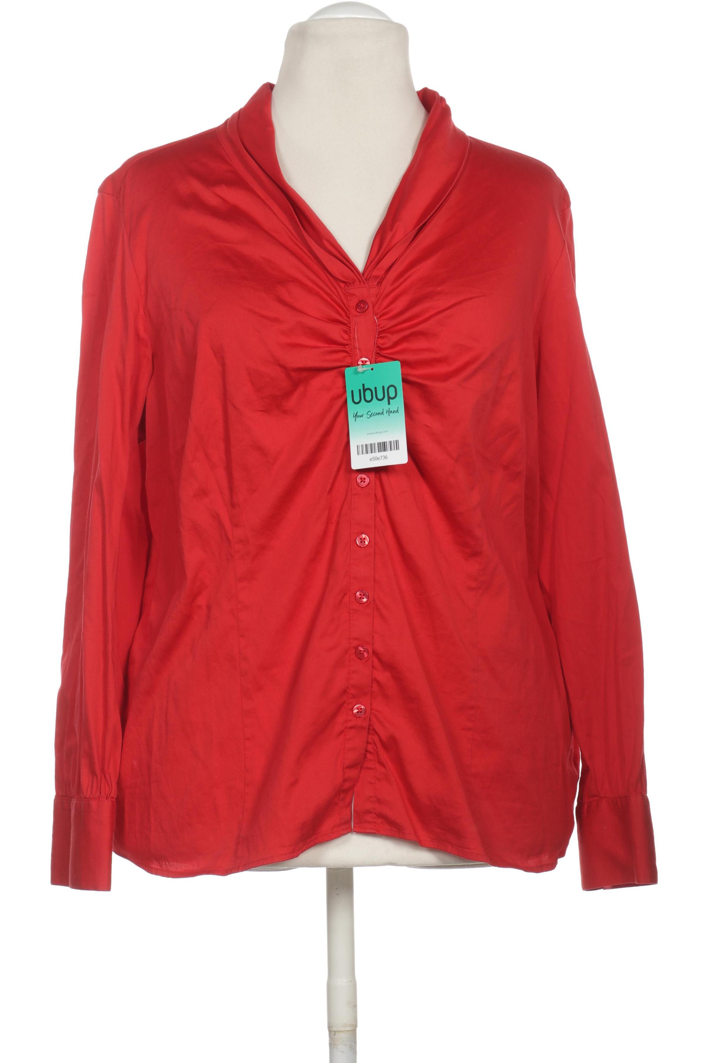 

eterna Damen Bluse, rot, Gr. 48