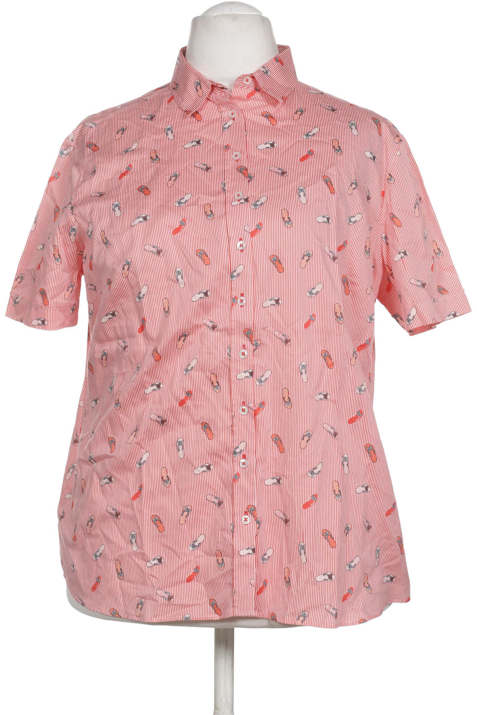 

eterna Damen Bluse, rot, Gr. 46