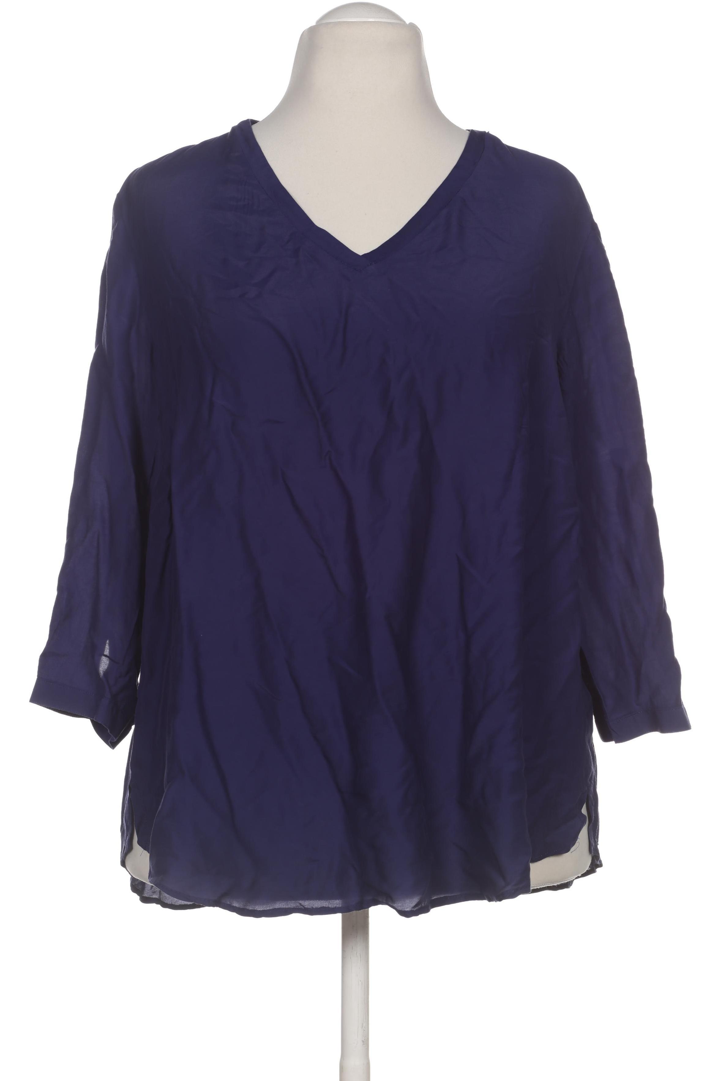 

eterna Damen Bluse, blau, Gr. 46